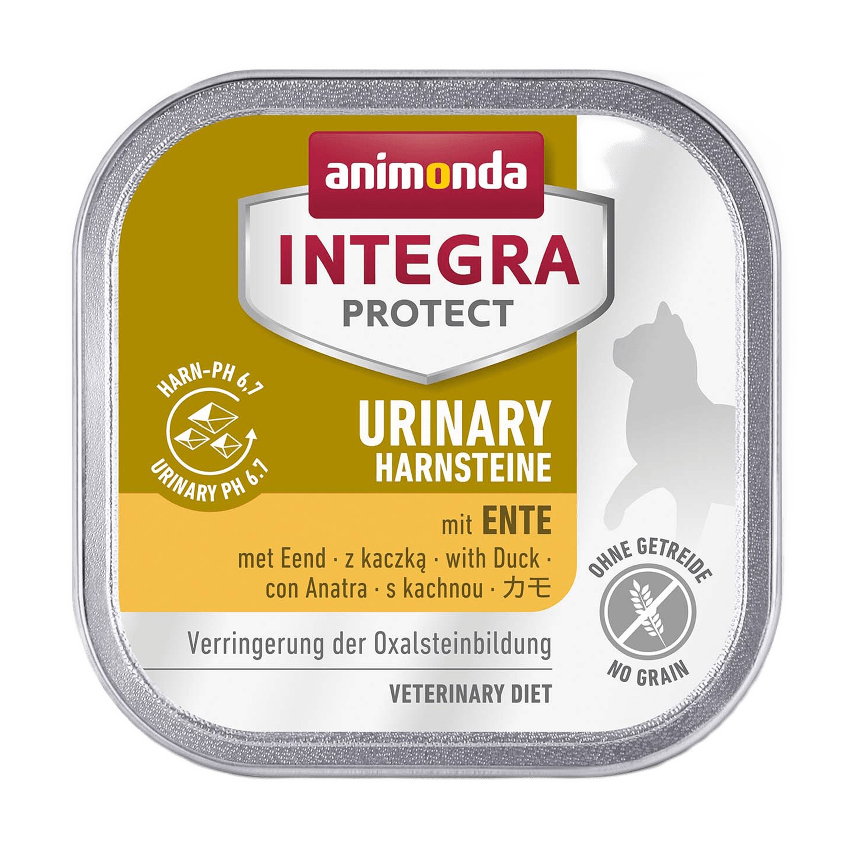 Вологий корм для котів Animonda Integra Protect Urinary Oxalate With Duck при оксалатах, з качкою, 100 г
Вологий корм для котів Animonda Integra Protect Urinary Oxalate With Duck при оксалатах, з качкою, 100 г