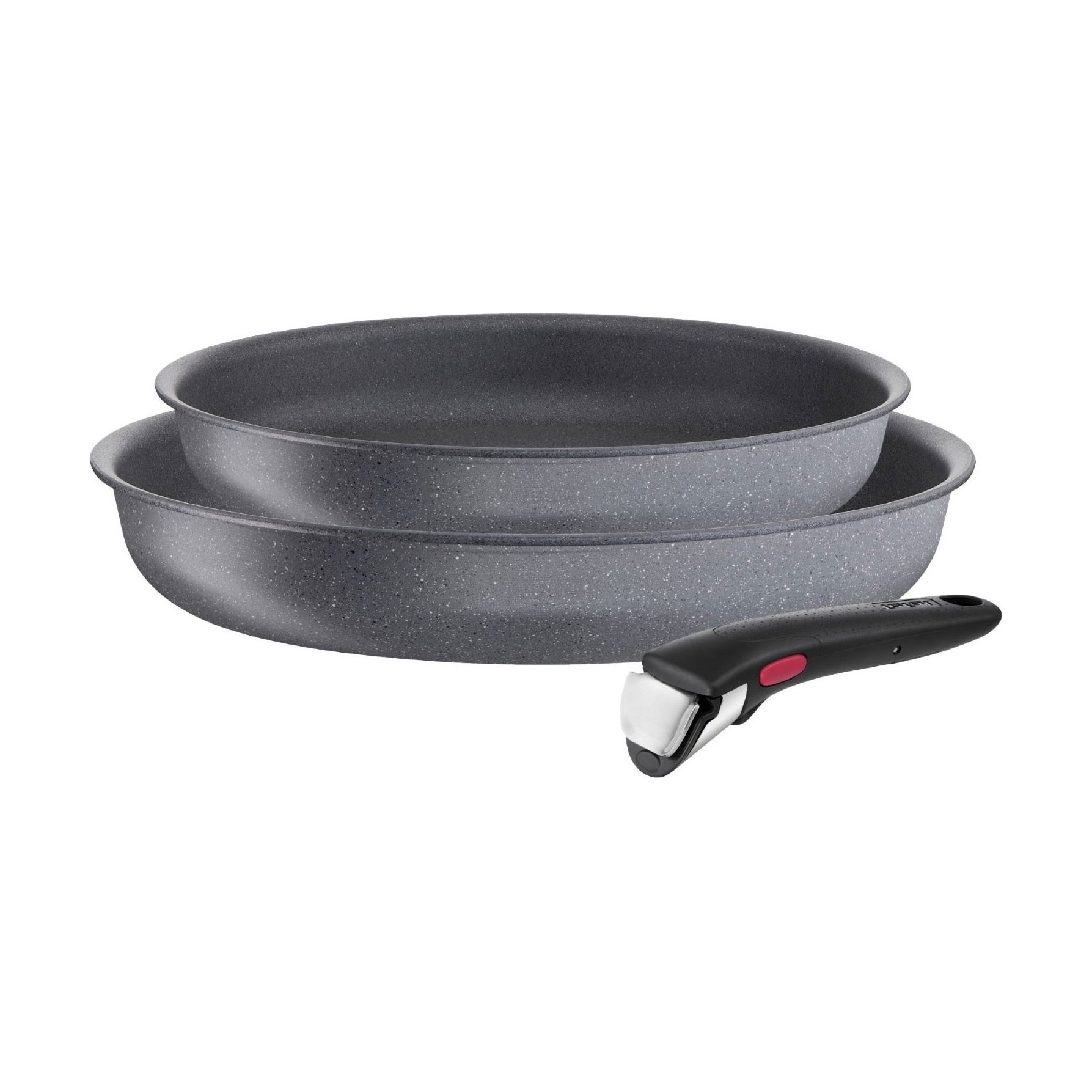 Набір посуду Tefal Ingenio Mineralia Force (сковорода, 24 см + сковорода, 28 см + змінна ручка, 1 шт) (L3969102)
Набір посуду Tefal Ingenio Mineralia Force (сковорода, 24 см + сковорода, 28 см + змінна ручка, 1 шт) (L3969102)