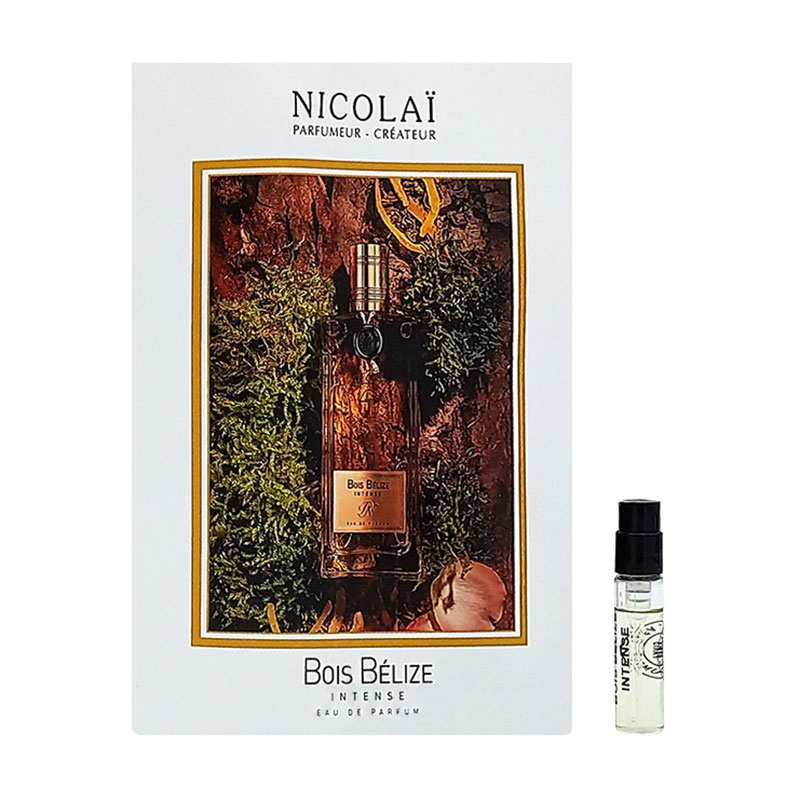 Nicolai Parfumeur Createur Bois Belize Intense Парфумована вода унісекс, 1.8 мл (пробник)
Nicolai Parfumeur Createur Bois Belize Intense Парфумована вода унісекс, 1.8 мл (пробник)