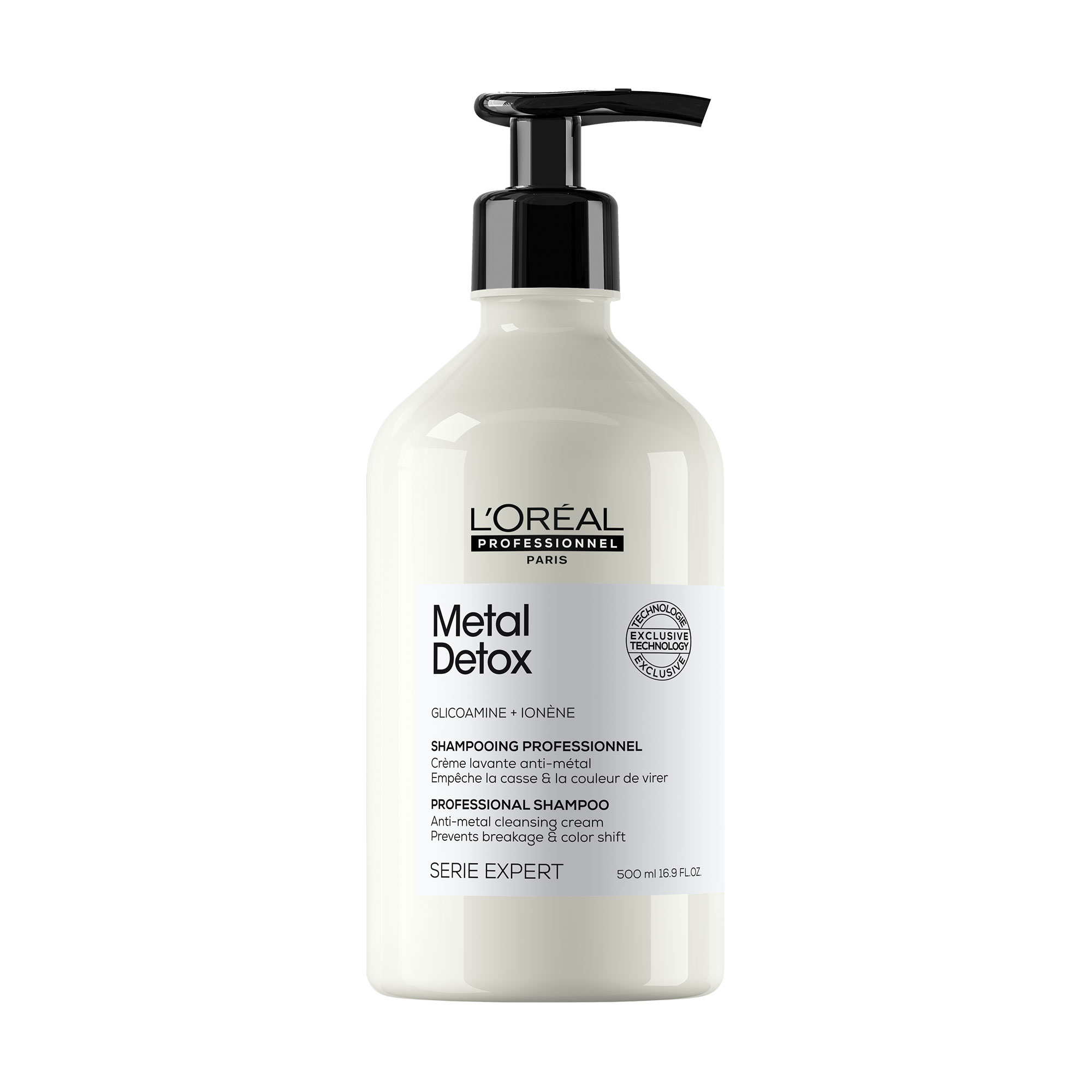Шампунь для волосся L'Oreal Professionnel Serie Expert Metal Detox Shampoo після фарбування та освітлення, 500 мл
Шампунь для волосся L'Oreal Professionnel Serie Expert Metal Detox Shampoo після фарбування та освітлення, 500 мл