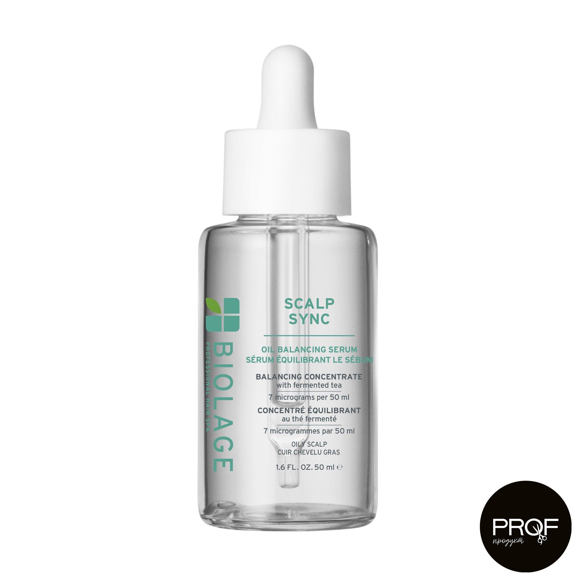 Сироватка Biolage Scalp Sync Oil Balancing Serum для збалансованого стану схильної до жирності шкіри голови та волосся, 50 мл
Сироватка Biolage Scalp Sync Oil Balancing Serum для збалансованого стану схильної до жирності шкіри голови та волосся, 50 мл