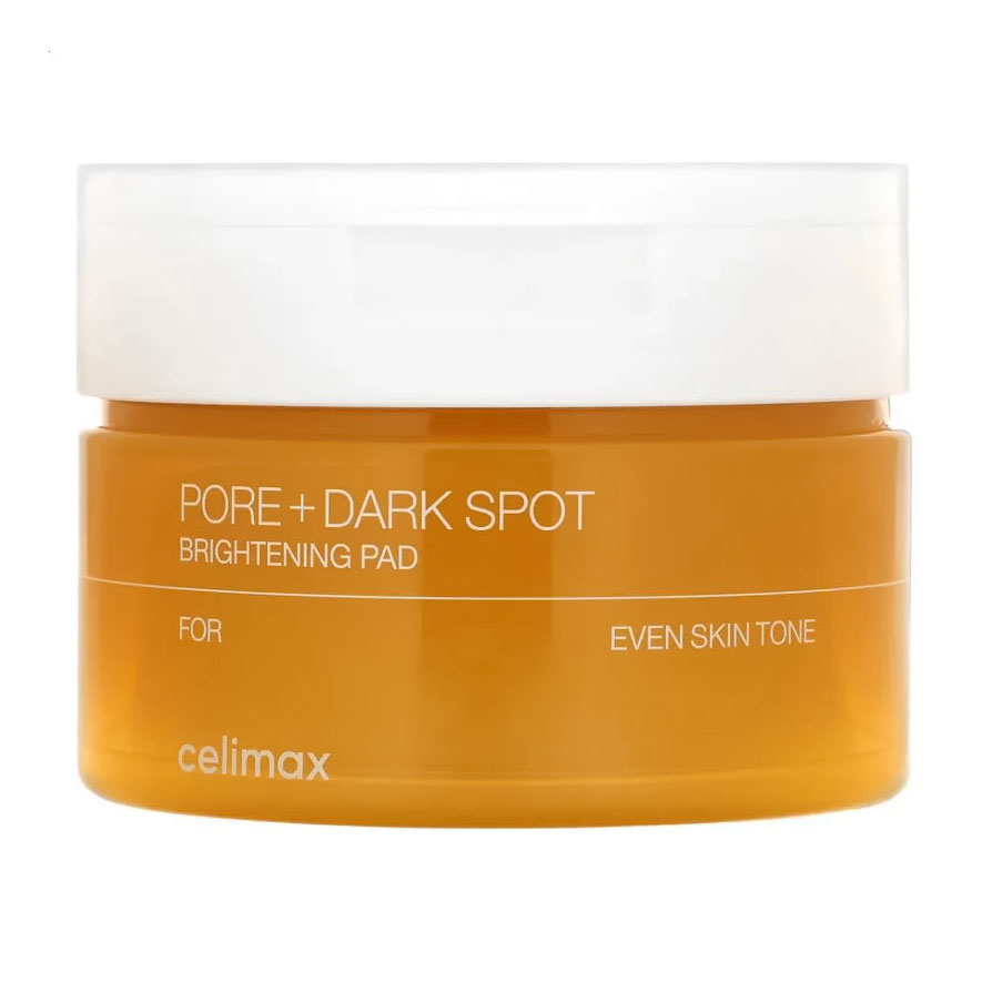 Освітлювальні тонер-пади для обличчя Celimax Pore + Dark Spot Brightening Pad, 100 мл, 40 шт
Освітлювальні тонер-пади для обличчя Celimax Pore + Dark Spot Brightening Pad, 100 мл, 40 шт