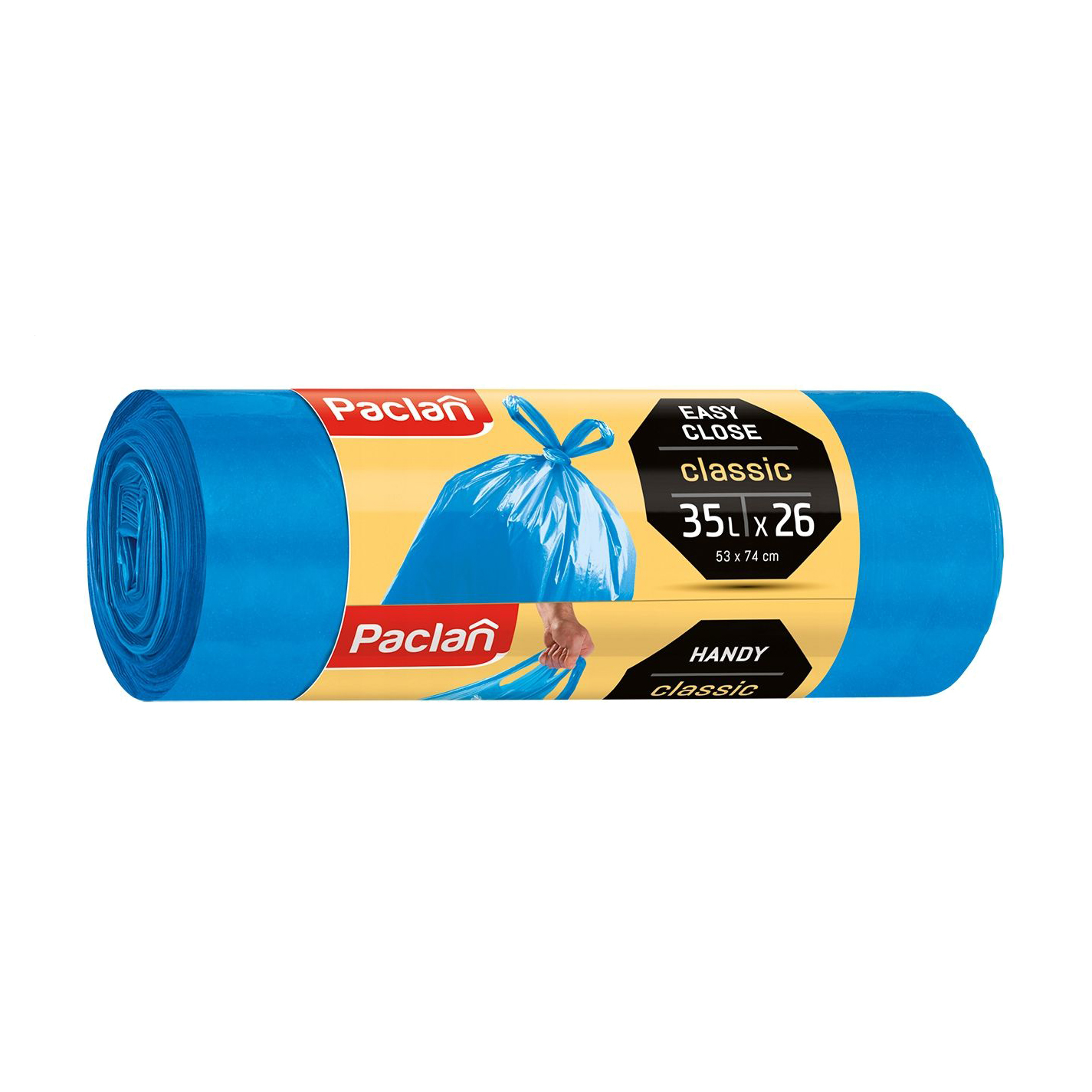 Пакети для сміття Paclan Bunny Bags Classic, 35 л, 26 шт
Пакети для сміття Paclan Bunny Bags Classic, 35 л, 26 шт