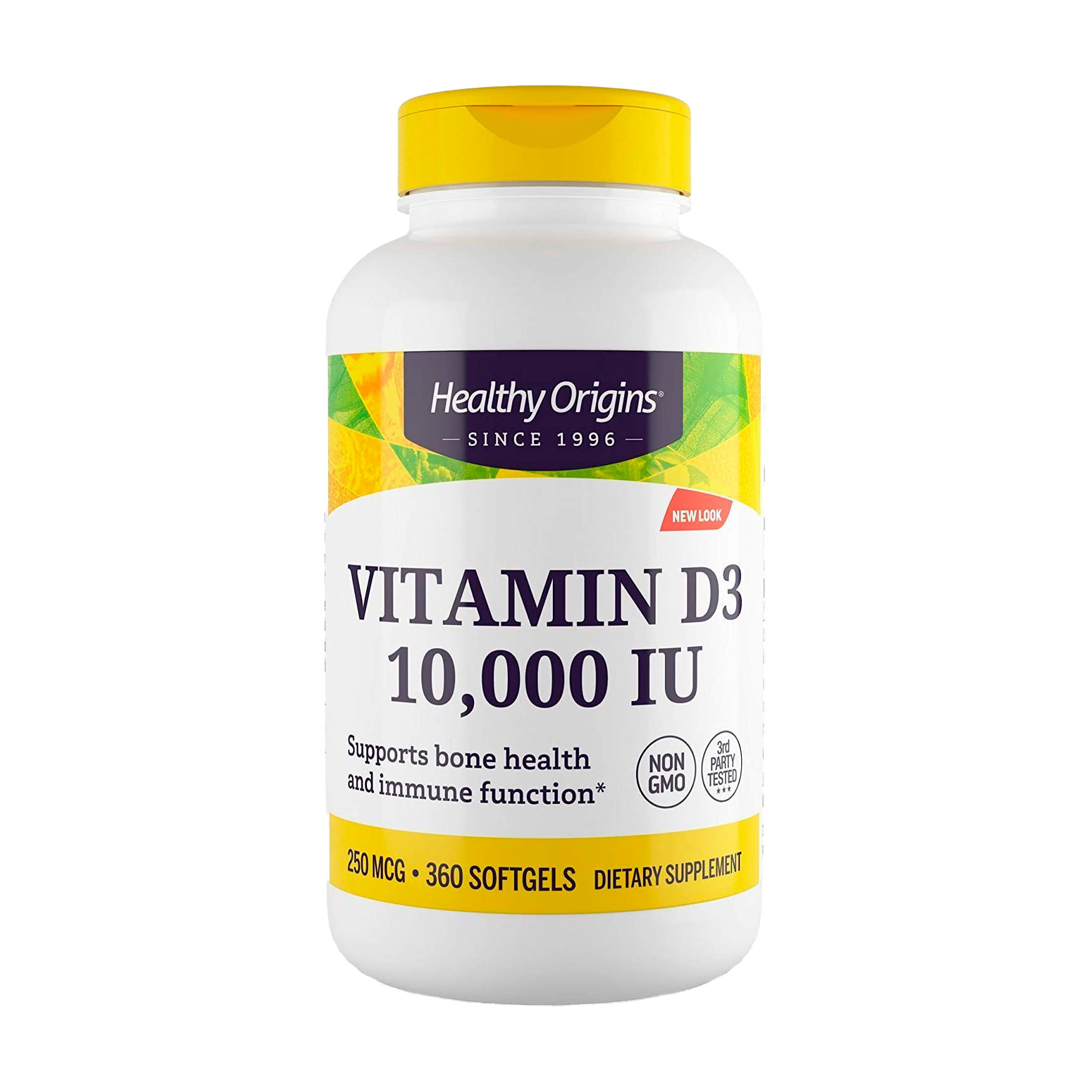 Вітамін Д3 Healthy Origins Vitamin D3, 10000 МО, 360 гелевих капсул
Вітамін Д3 Healthy Origins Vitamin D3, 10000 МО, 360 гелевих капсул