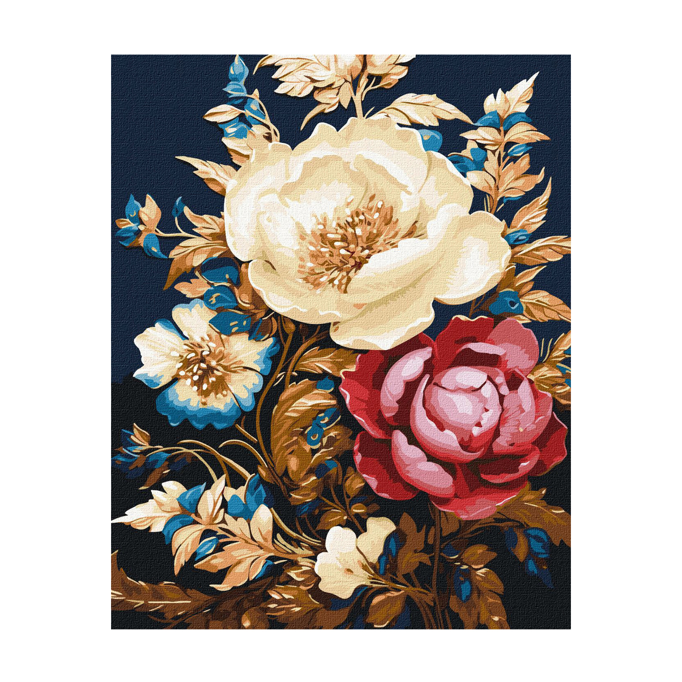 Картина за номерами Ideyka Квіткове диво з фарбами металік extra, 40*50 см (KHO3261)
Картина за номерами Ideyka Квіткове диво з фарбами металік extra, 40*50 см (KHO3261)