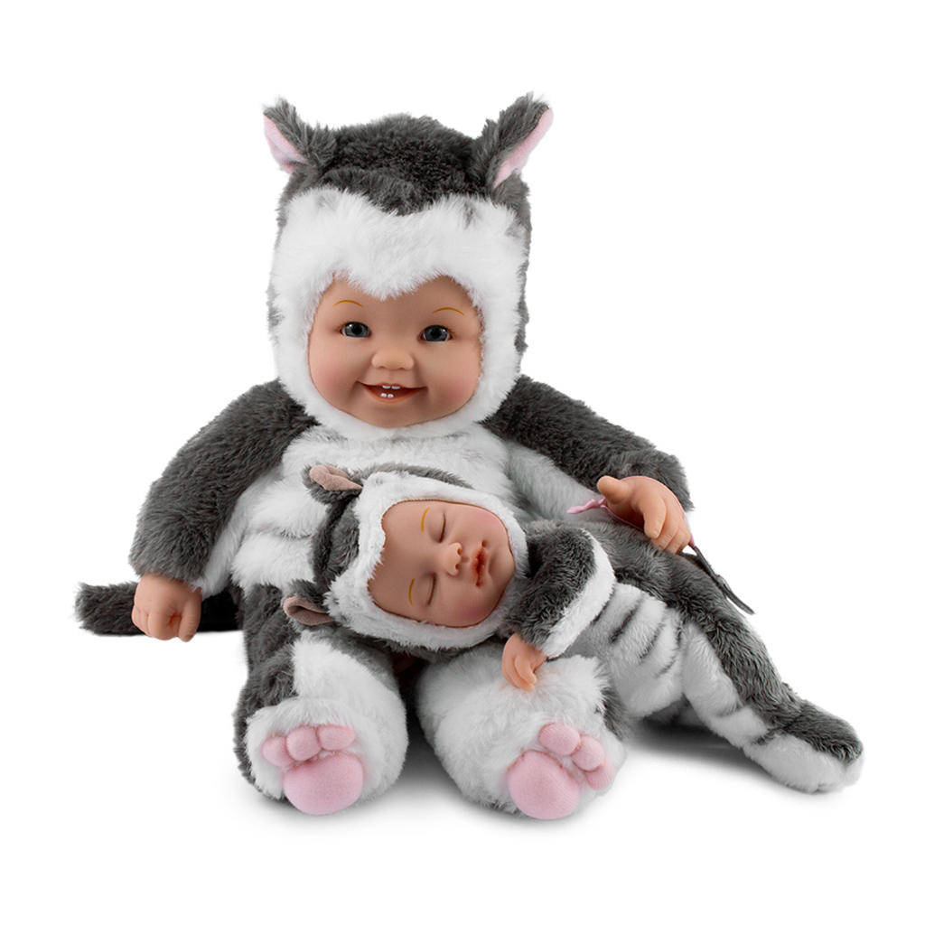 Набір ляльок Anne Geddes Маленькі сестри Кошенятка, від 1.5 року, 38 см та 23 см (575706)
Набір ляльок Anne Geddes Маленькі сестри Кошенятка, від 1.5 року, 38 см та 23 см (575706)
