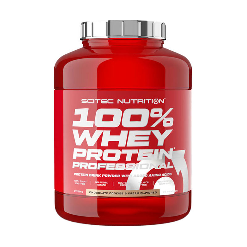 Пpoтeїн Scitec Nutrition 100% Whey Protein Professional Шоколадне печиво з кремом, в порошку, 2.35 кг
Пpoтeїн Scitec Nutrition 100% Whey Protein Professional Шоколадне печиво з кремом, в порошку, 2.35 кг