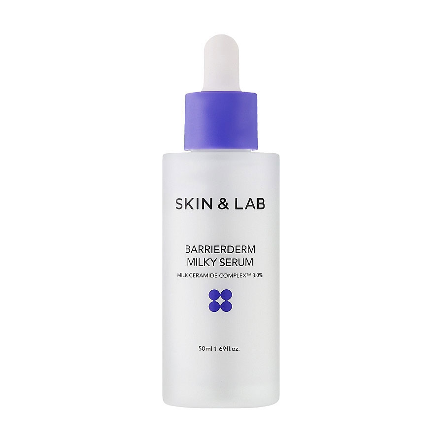Молочна сироватка для обличчя Skin & Lab Barrierderm Milky Serum для відновлення бар'єру, 50 мл
Молочна сироватка для обличчя Skin & Lab Barrierderm Milky Serum для відновлення бар'єру, 50 мл