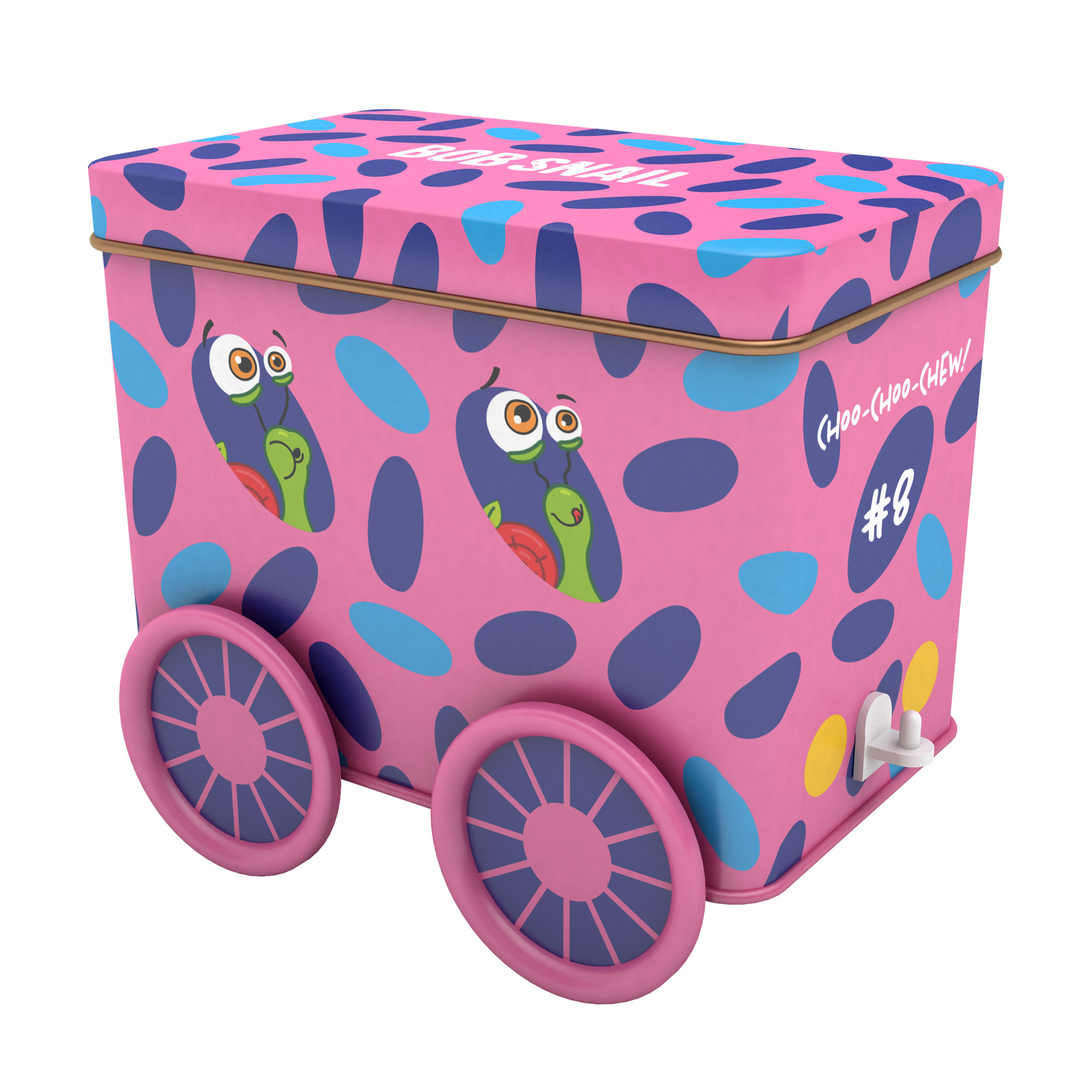 Подарунковий набір Bob Snail Snack Track вагон 8 (роли, 8*10 г + мармелад, 3*9 г + колекційна іграшка, 1 шт + стікерпак, 1 шт + квиток, 1 шт)
Подарунковий набір Bob Snail Snack Track вагон 8 (роли, 8*10 г + мармелад, 3*9 г + колекційна іграшка, 1 шт + стікерпак, 1 шт + квиток, 1 шт)