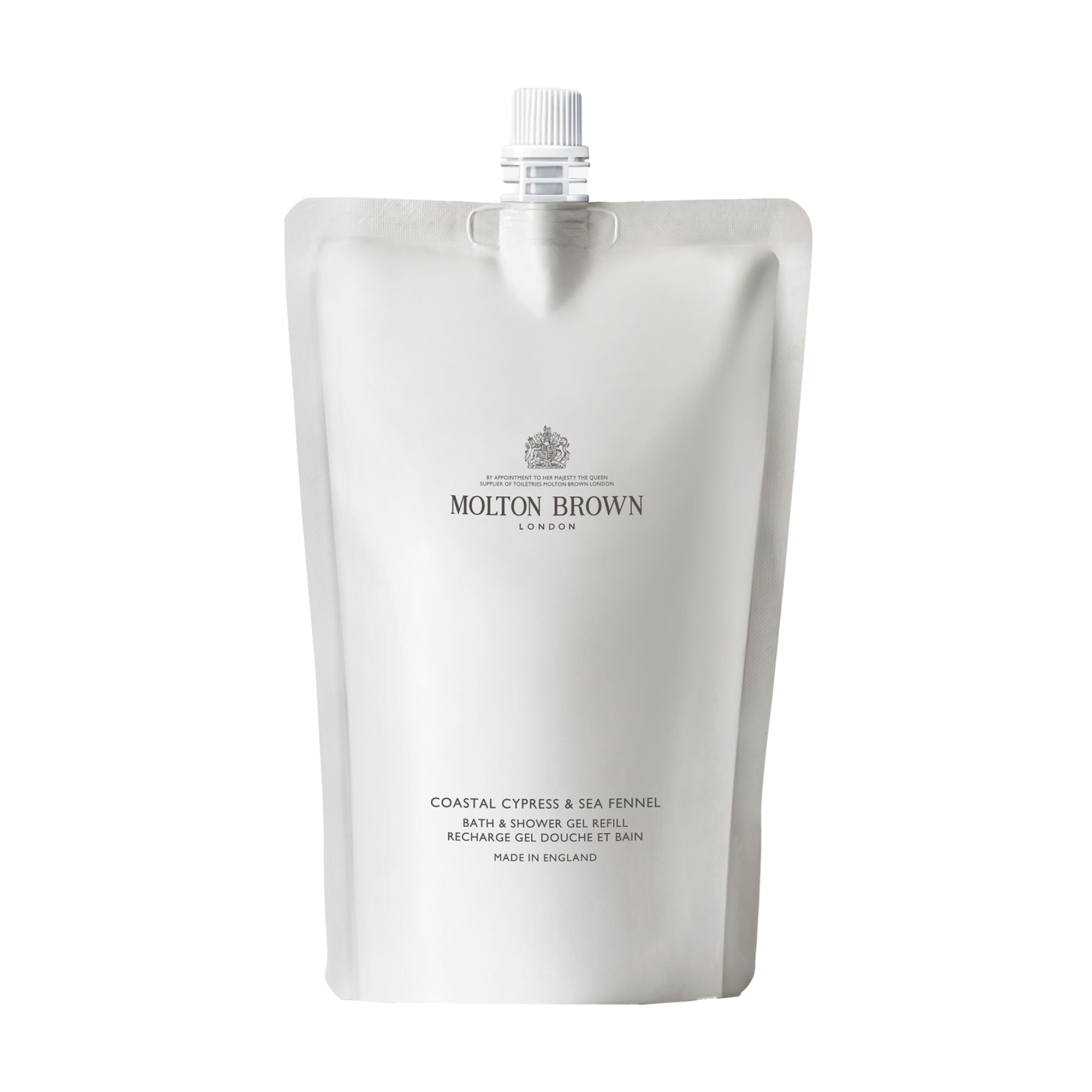 Парфумований гель для душу Molton Brown Coastal Cypress & Sea Fennel унісекс, 400 мл (змінний блок)
Парфумований гель для душу Molton Brown Coastal Cypress & Sea Fennel унісекс, 400 мл (змінний блок)
