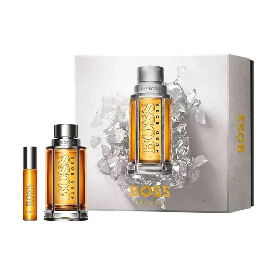 Парфумований набір чоловічий Hugo Boss The Scent (туалетна вода, 10 мл + туалетна вода, 100 мл)
Парфумований набір чоловічий Hugo Boss The Scent (туалетна вода, 10 мл + туалетна вода, 100 мл)
