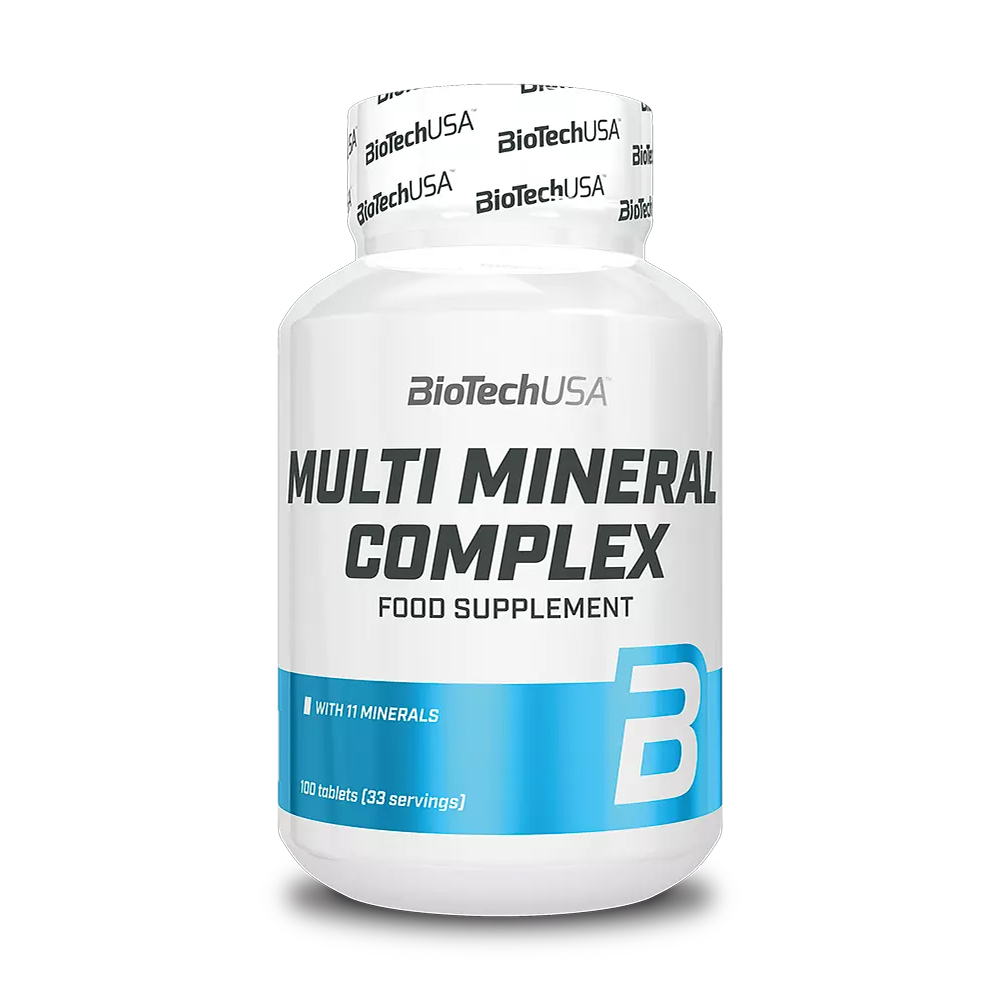 Мультимінеральний комплекс BioTechUSA Multimineral Complex, 100 таблеток
Мультимінеральний комплекс BioTechUSA Multimineral Complex, 100 таблеток