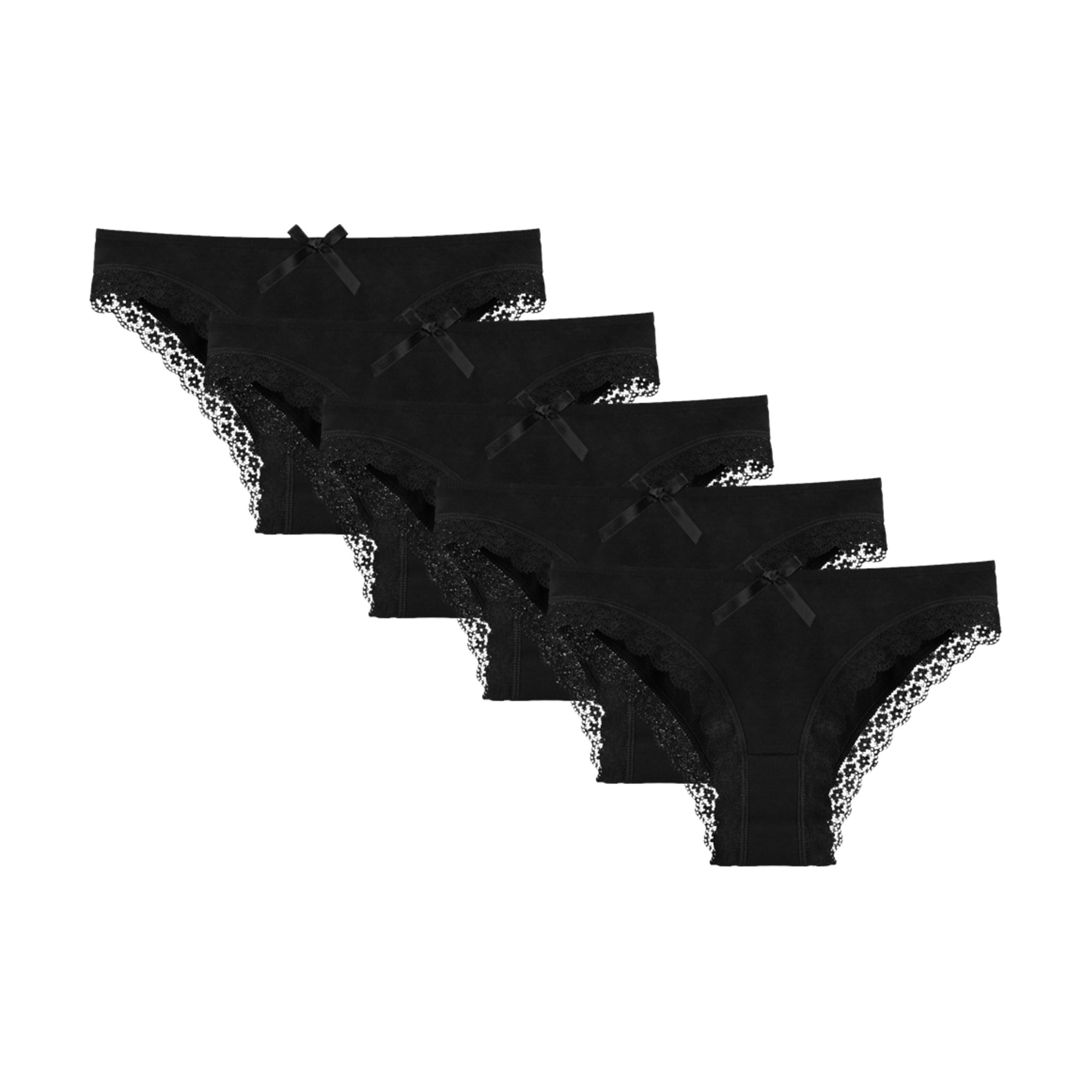 Труси жіночі Donella 1971S з мереживом, чорні, розмір L, 5 шт
Труси жіночі Donella 1971S з мереживом, чорні, розмір L, 5 шт