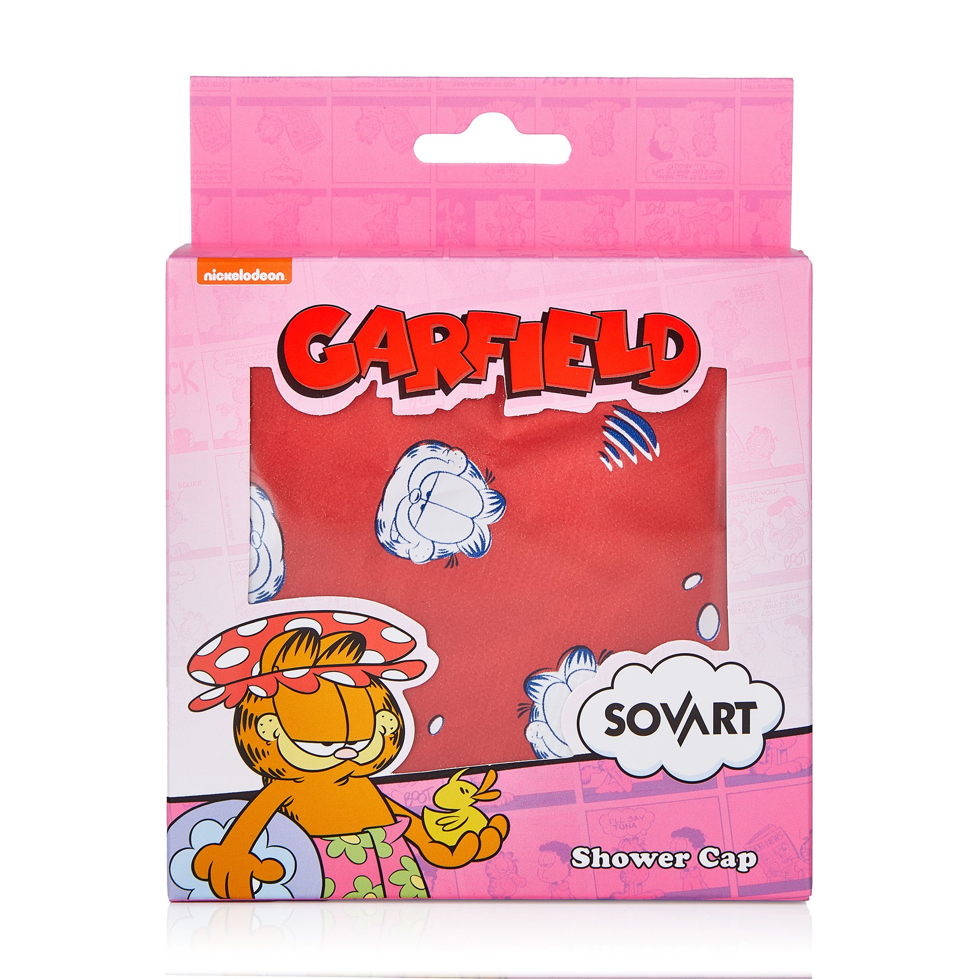 

Шапочка для душа Sovart Гарфілд, червона