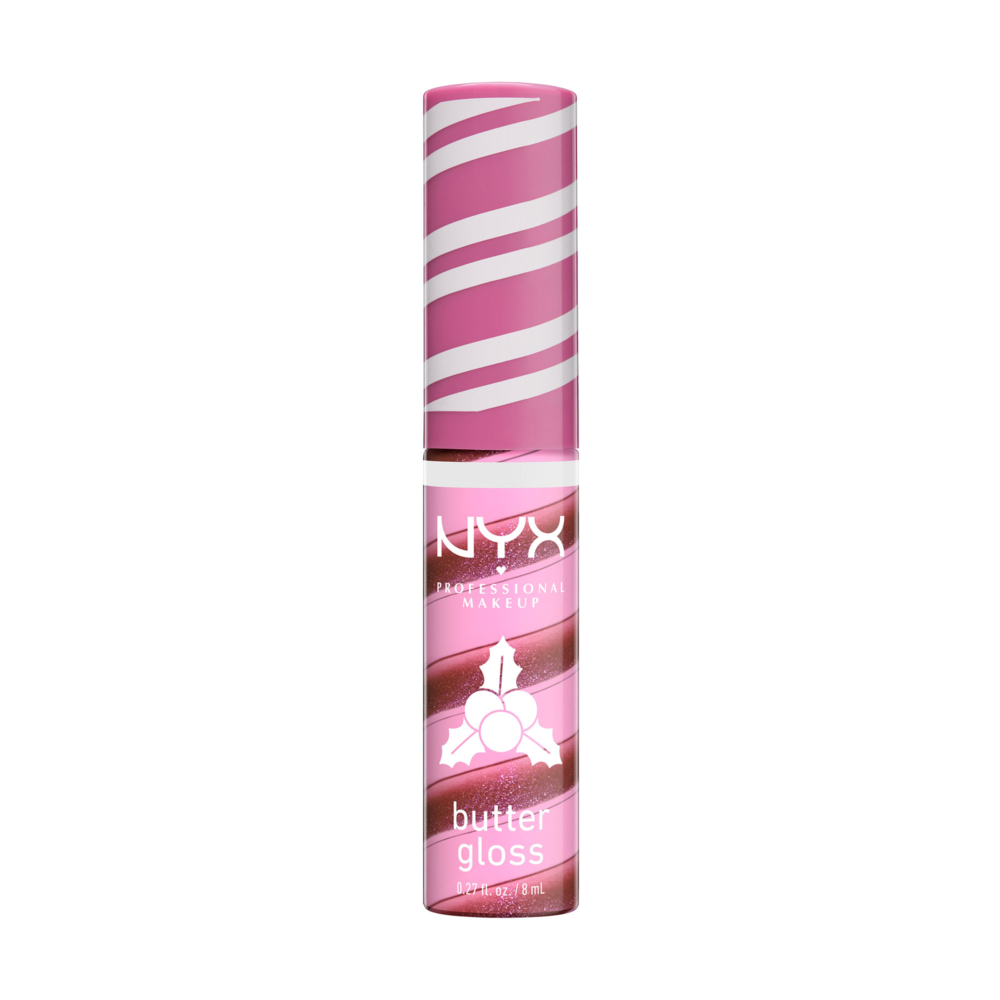 

Зволожувальний блиск для губ NYX Professional Makeup Butter Gloss Swirl 04 Holy Berry, 8 мл