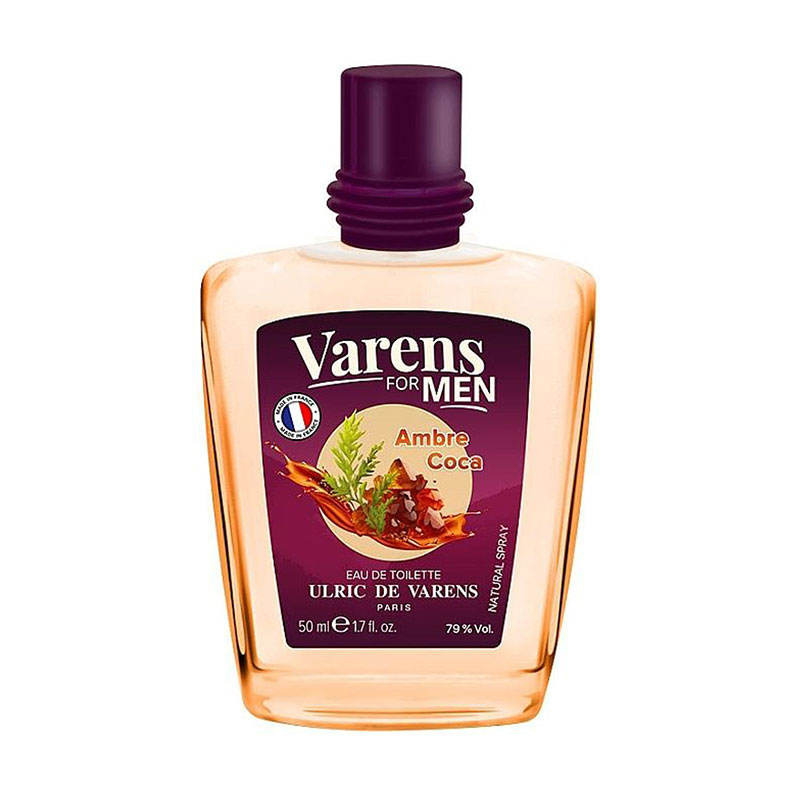 

Ulric de Varens Varens For Men Ambre Coca Туалетна вода чоловіча, 50 мл
