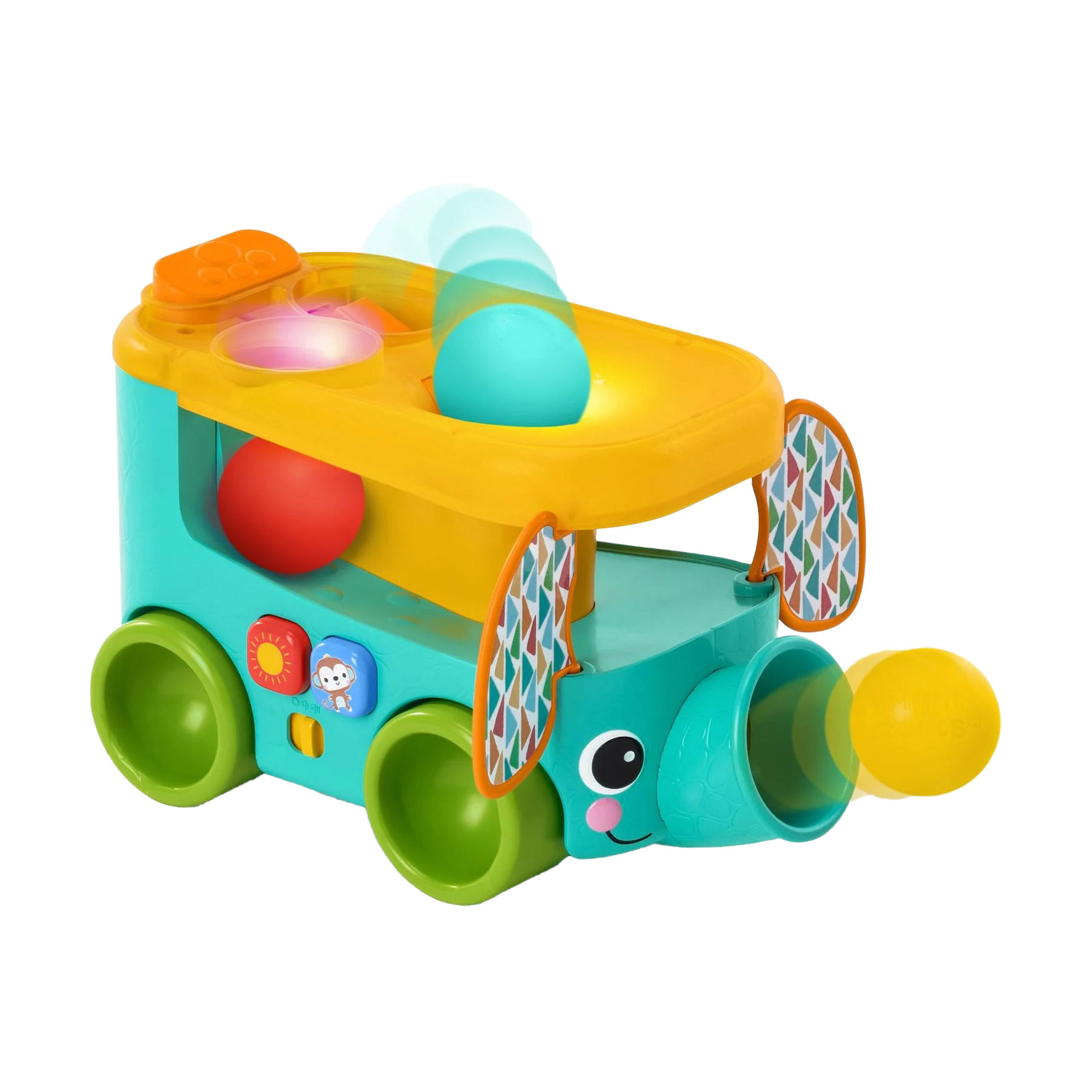 

Музична іграшка Bright Starts Pop & Roll Safari Bus від 6 місяців (16827)