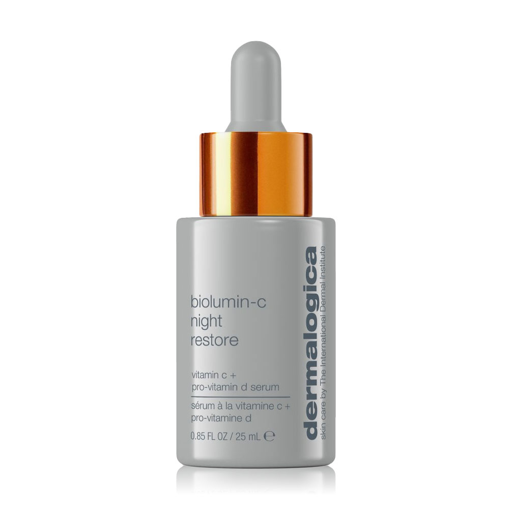 Нічна відновлювальна сироватка для обличчя Dermalogica Biolumin-C Night Restore з вітаміном С, 25 мл