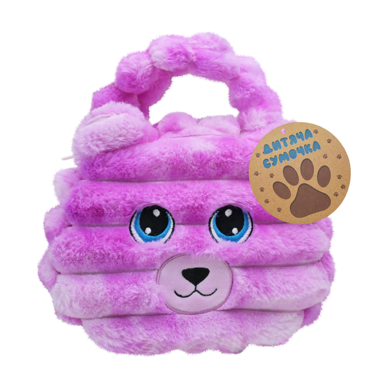 

Дитяча м'яка сумочка Країна Іграшок Ведмедик, від 3 років, 7*9 см (MJ2421)