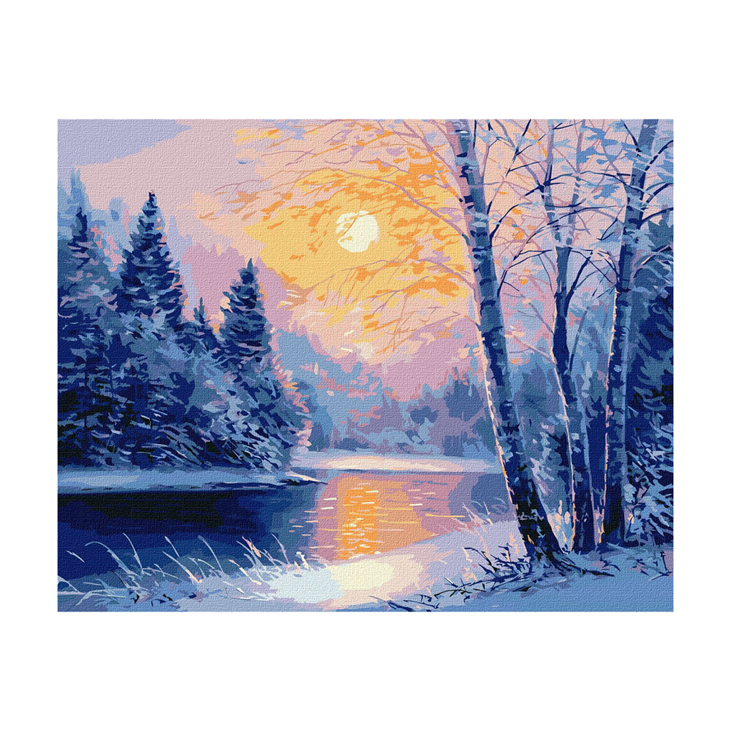 

Картина за номерами Ideyka Зимовий вечір, 40*50 см (KHO2872)