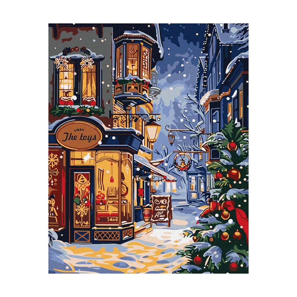 

Картина за номерами Ideyka Крамниця подарунків, 40*50 см (KHO3659)