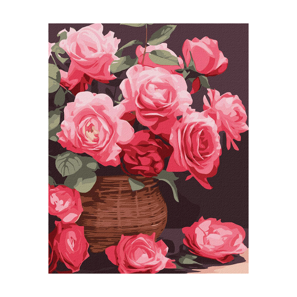 

Картина за номерами Ideyka Барвисті троянди, 40*50 см (KHO3250)