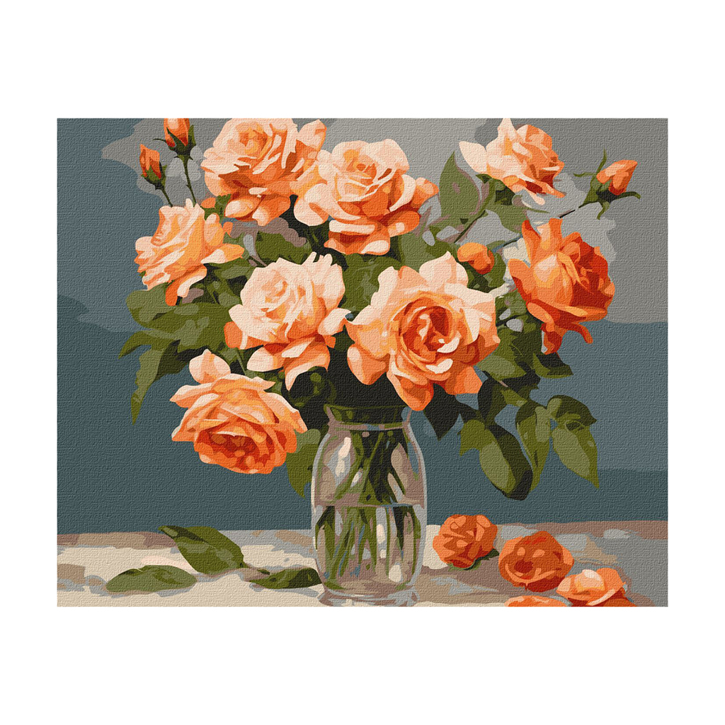 

Картина за номерами Ideyka Витончений букет, 40*50 см (KHO3251)