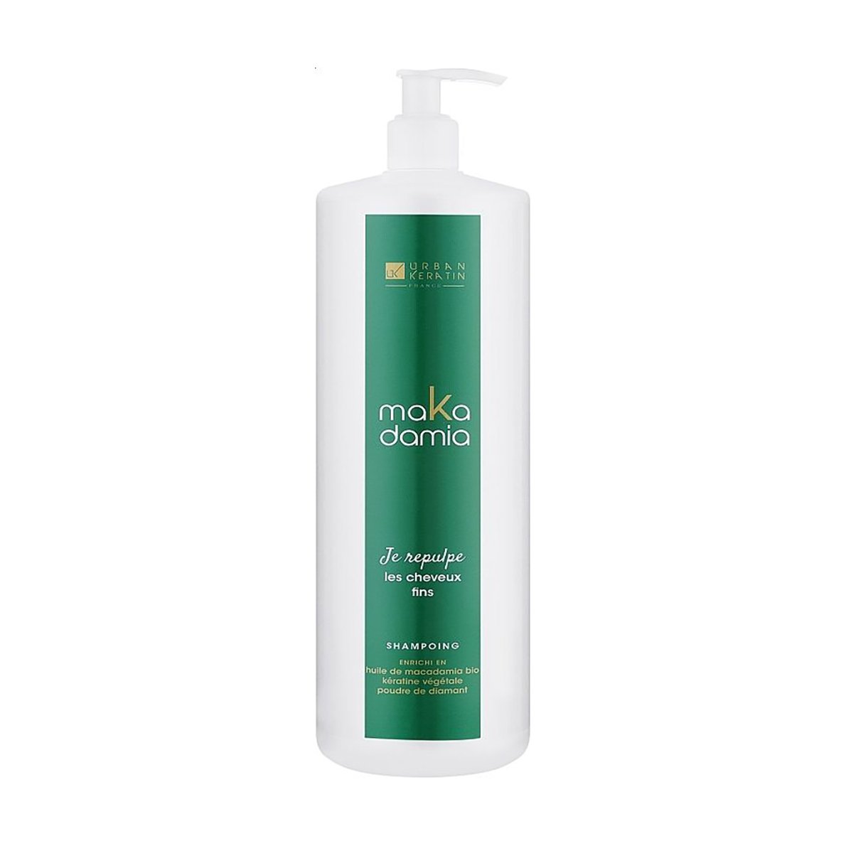 

Шампунь Urban Keratin Makadamia Shampoo для тонкого волосся, 1 л