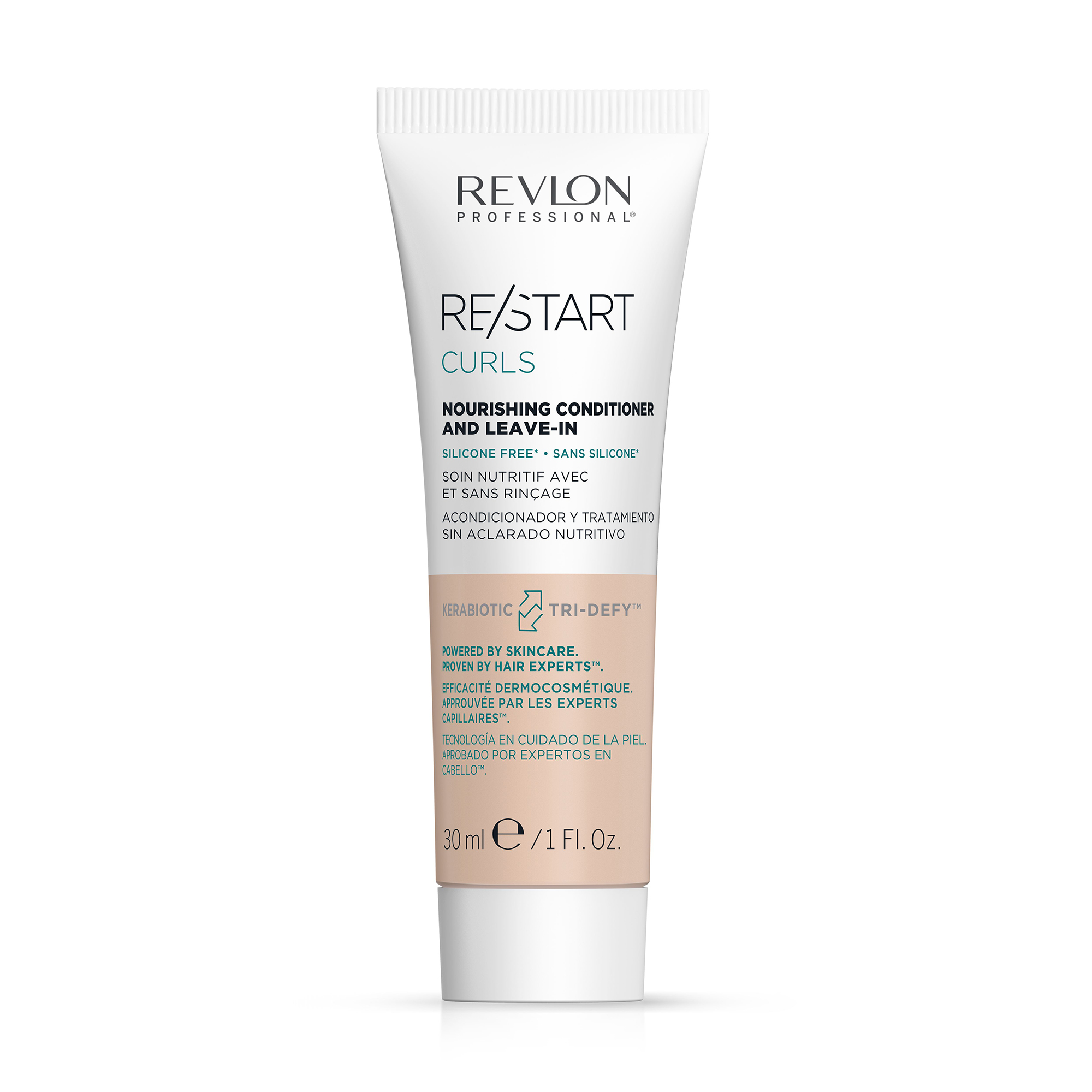 

Живильний незмивний кондиціонер Revlon Professional ReStart Curls Nourishing Conditioner And Leav-In для в'юнкого волосся, 30 мл