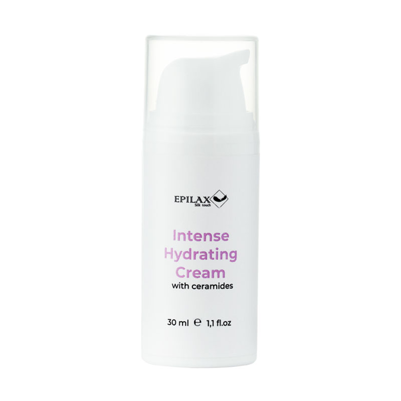 Зволожувальний крем для обличчя Epilax Silk Touch Intense Hydrating Cream з церамідами, 30 мл