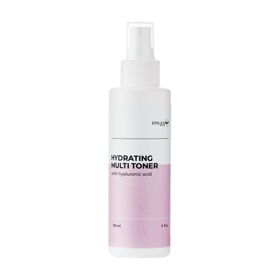 

Зволожувальний тонер для обличчя Epilax Silk Touch Hydrating Multi Toner з гіалуроновою кислотою, 150 мл