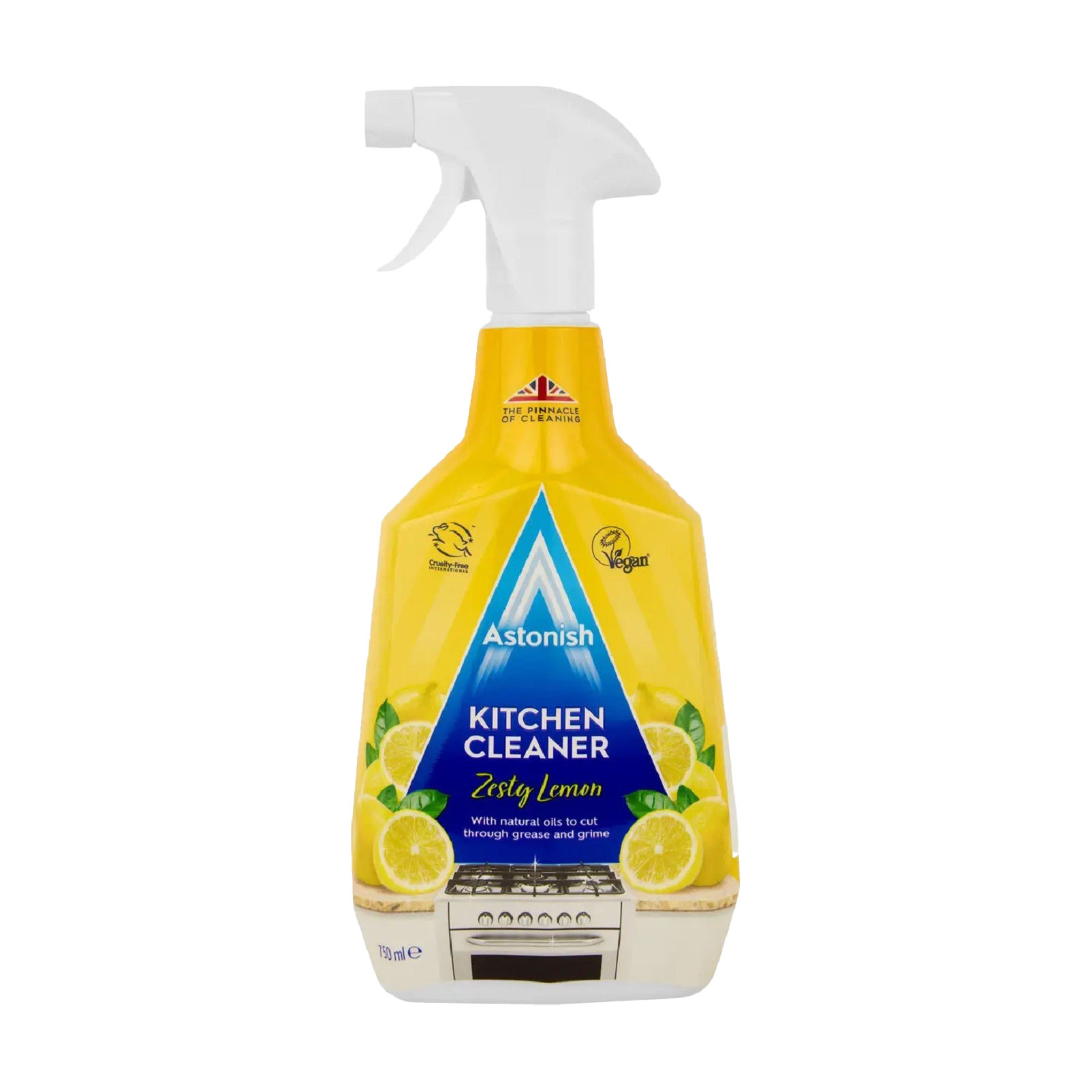

Універсальний очищувач для кухні Astonish Kitchen Cleaner Лимон, 750 мл