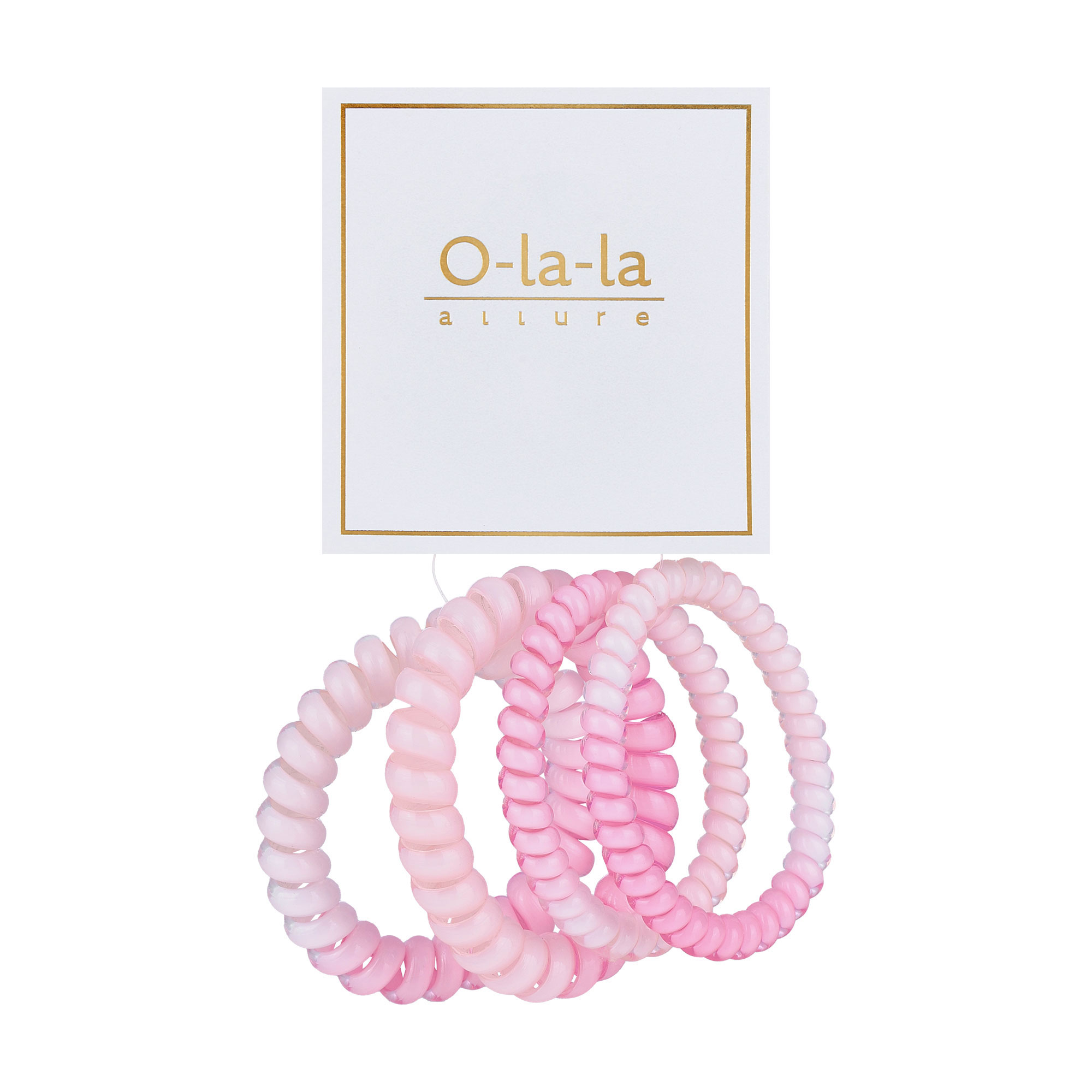 

Набір резинок для волосся O-la-la, 4 шт (24N)OV187-2)