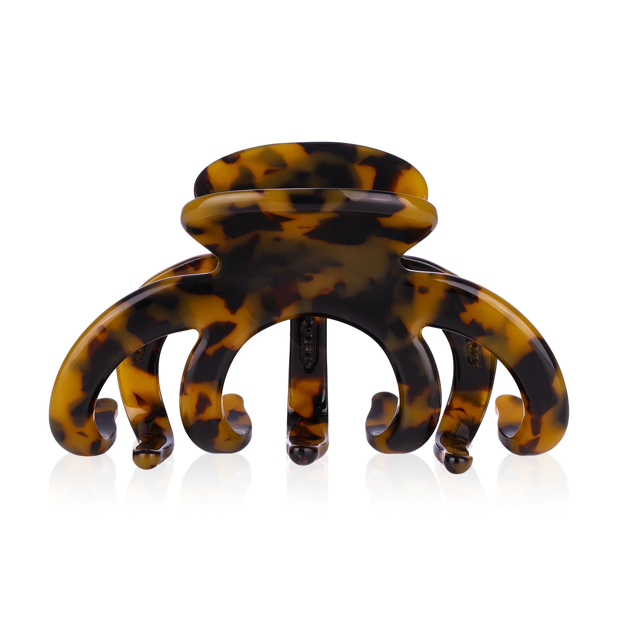 

Заколка-краб для волосся O-la-la леопардова, 1 шт (24N)OV97-1)