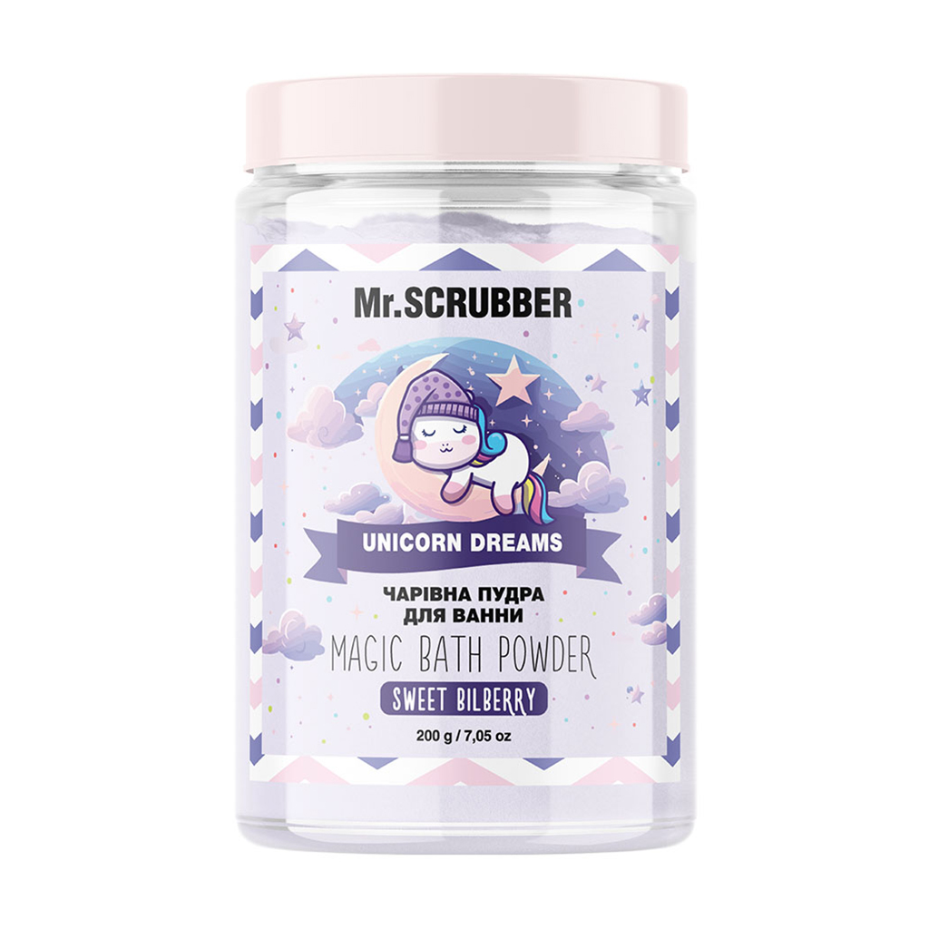 

Пудра для ванни Mr.Scrubber Unicorn Dreams, 200 г