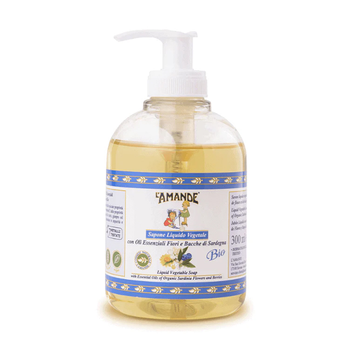 

Рідке мило L'Amande Sardinia Liquid Soap Сардинія, з ефірною олією квітів та ягід, 300 мл