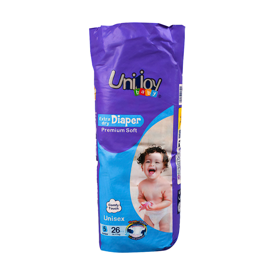 

Підгузки Unijoy Premium Soft розмі XL (14-17 кг), 26 шт