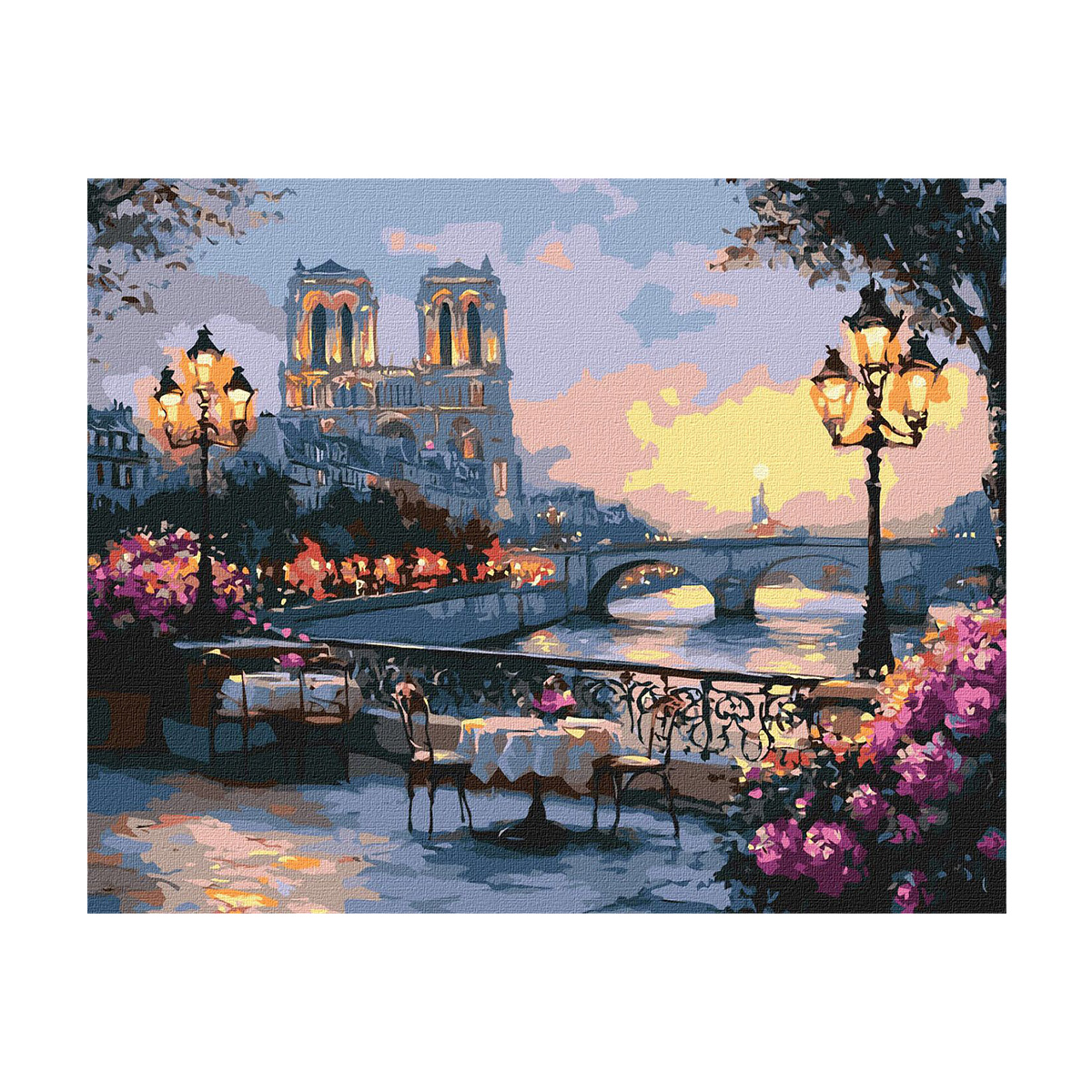 

Картина за номерами Ideyka Французький пейзаж, 40*50 см (KHO2905)