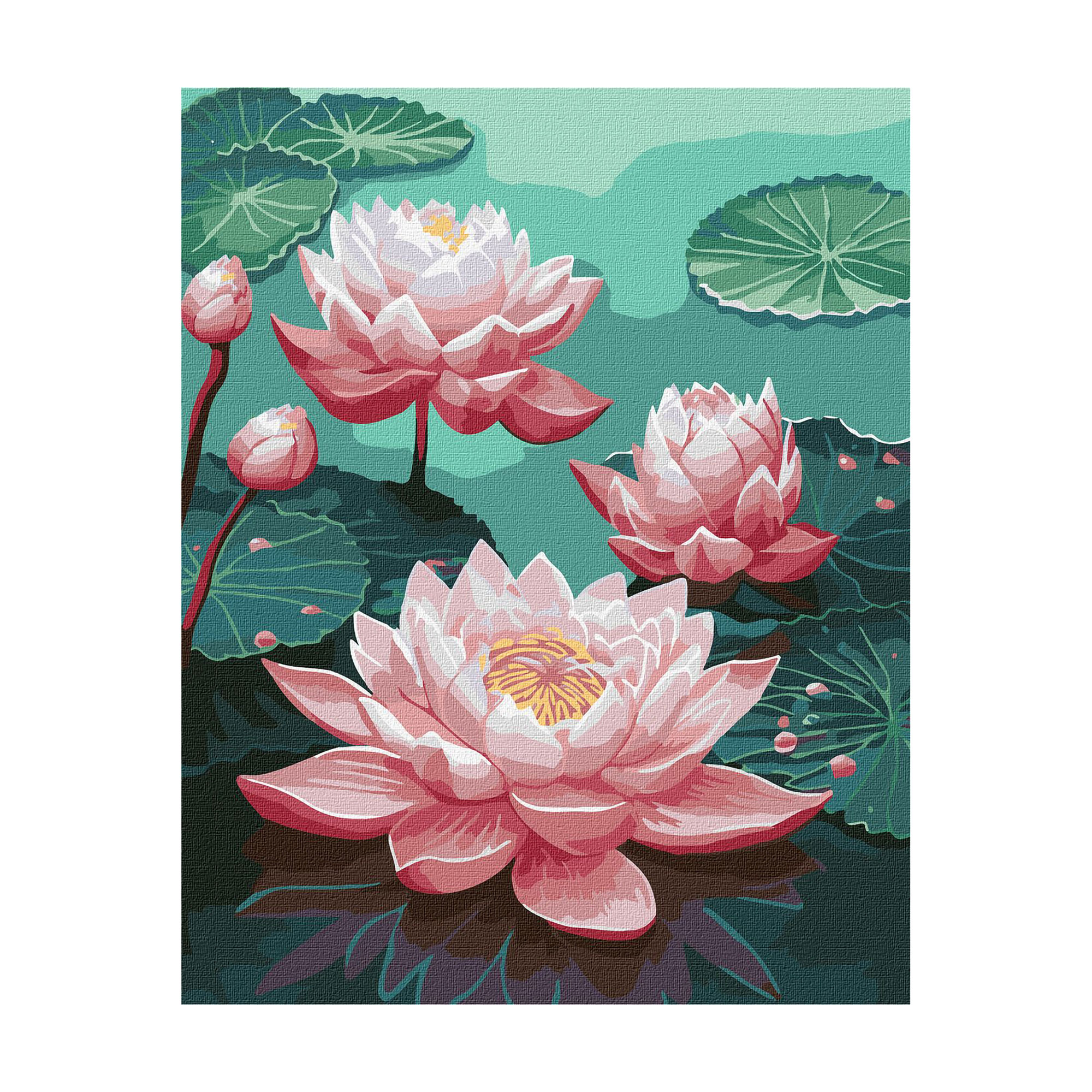 

Картина за номерами Ideyka Рожеві лілії, 40*50 см (KHO3247)