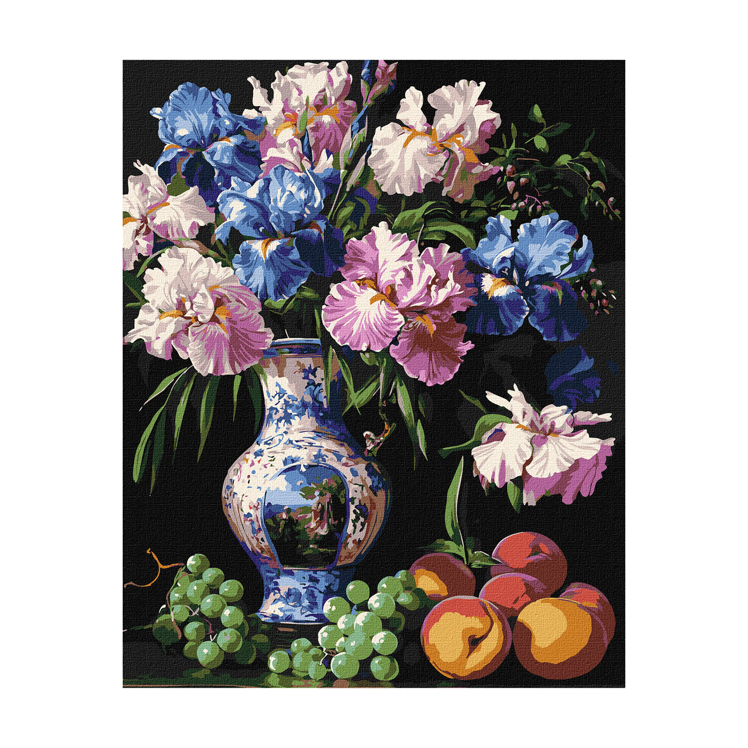 

Картина за номерами Ideyka Краса ірисів, 40*50 см (KHO3288)