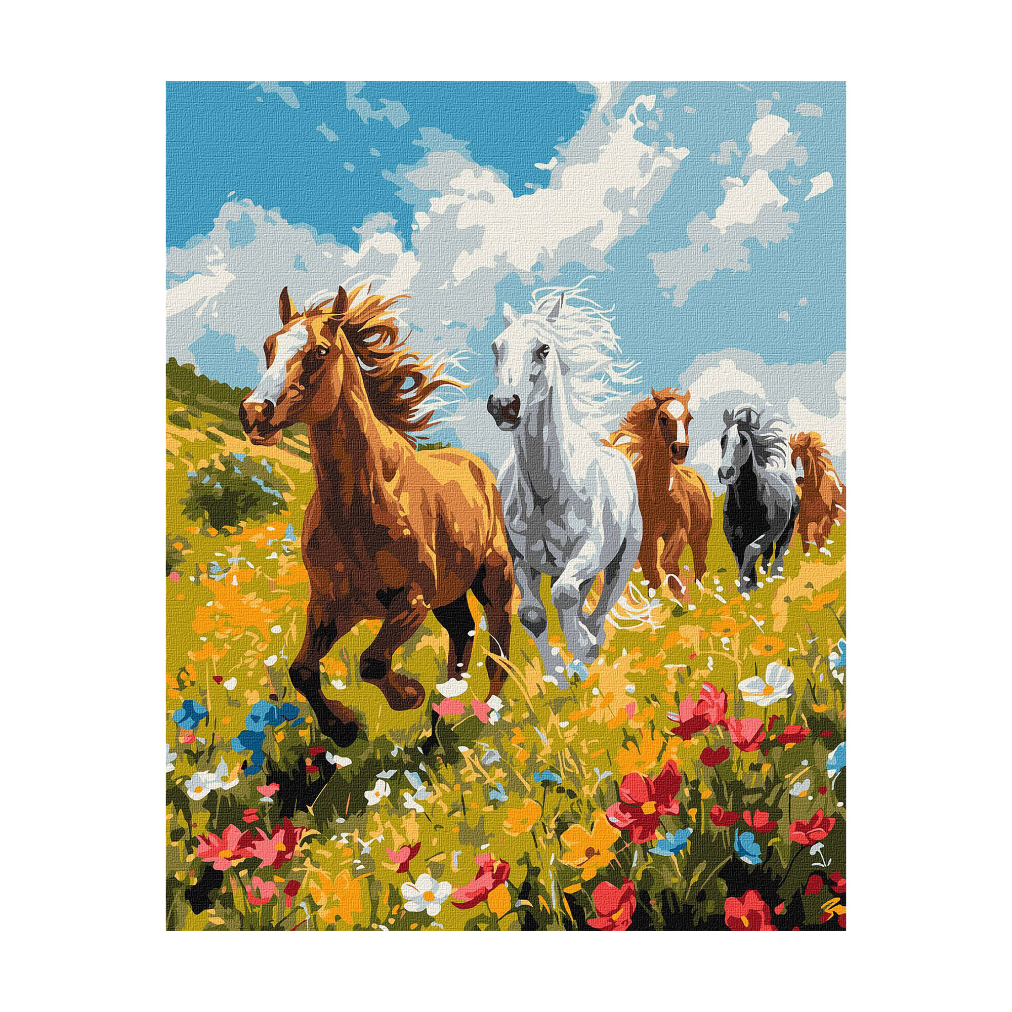 

Картина за номерами Ideyka Польова гармонія, 40*50 см (KHO6597)