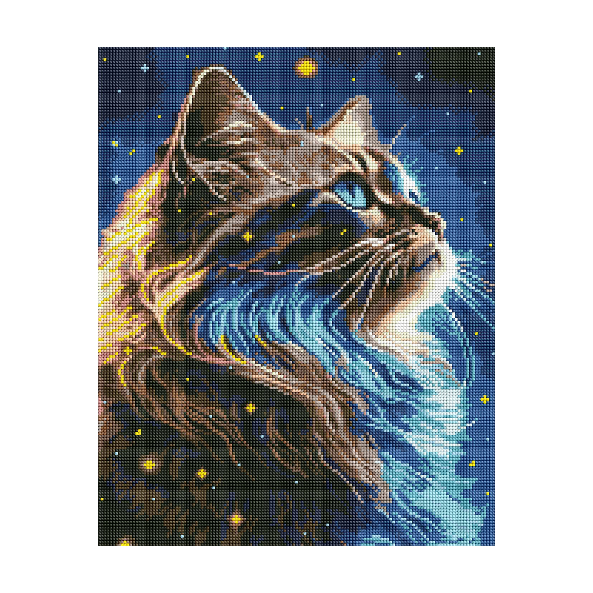 

Алмазна мозаїка Ideyka Магія космосу, з АВ стразами, 40*50 см (AMO7928)