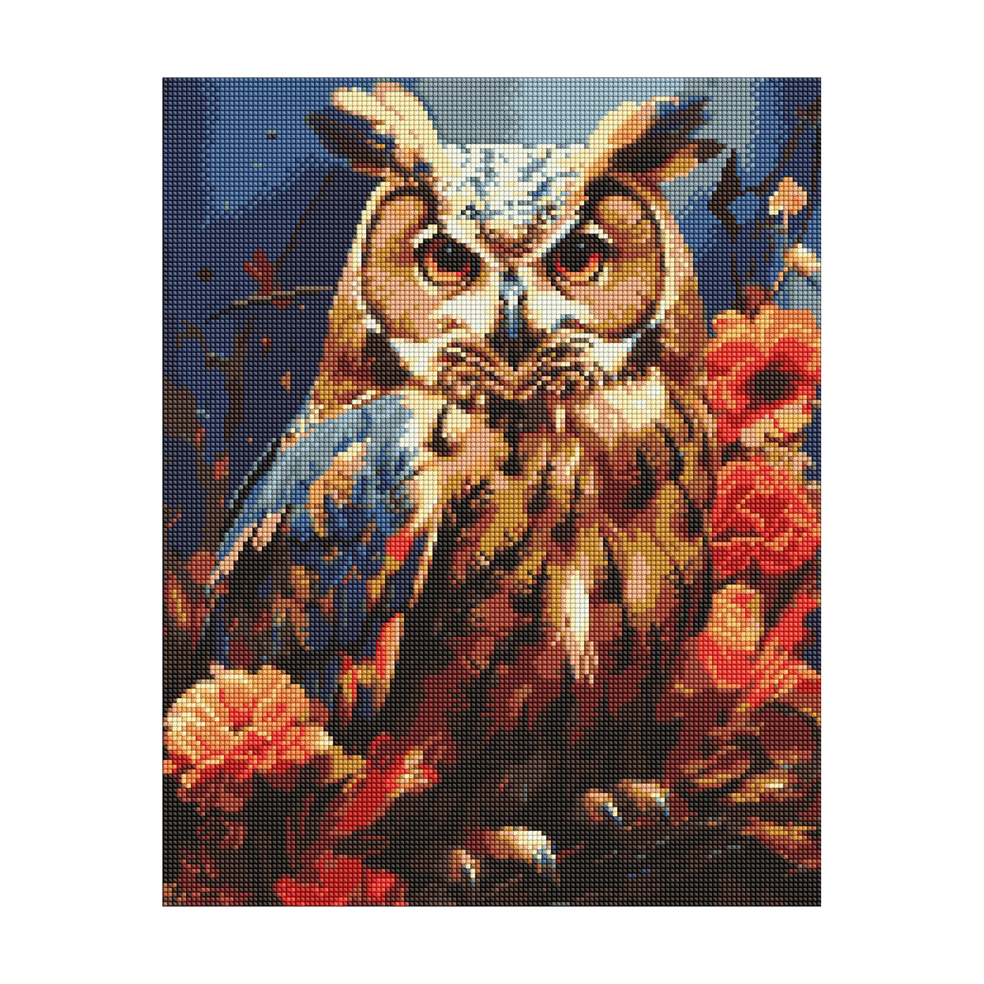 

Алмазна мозаїка Ideyka Лісовий пугач, 40*50 см (AMO7939)