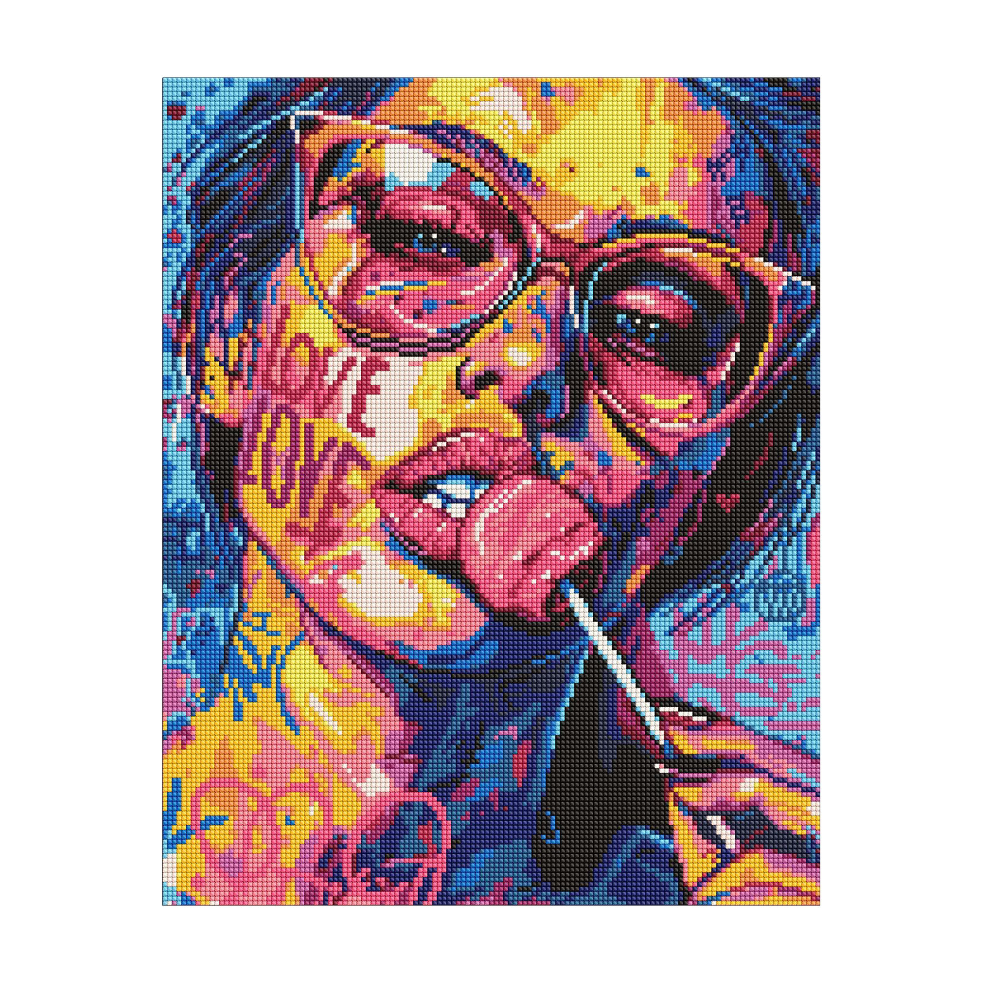 

Алмазна мозаїка Ideyka Дівчина з цукеркою, 40*50 см (AMO8071)