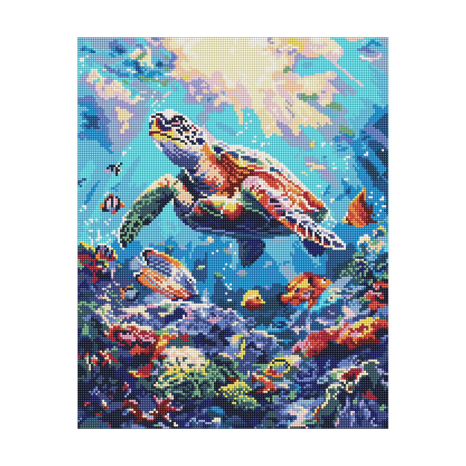 

Алмазна мозаїка Ideyka Морський спокій, 40*50 см (AMO8099)