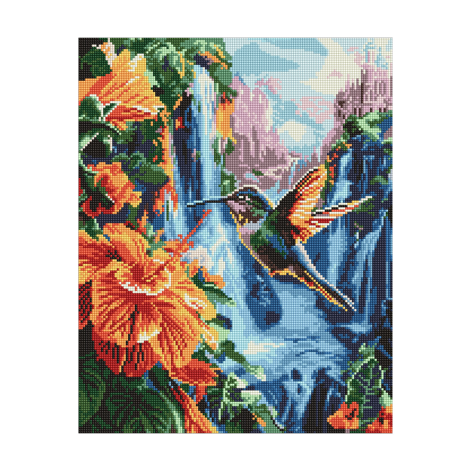 

Алмазна мозаїка Ideyka Тропічна пташка, 40*50 см (AMO8100)