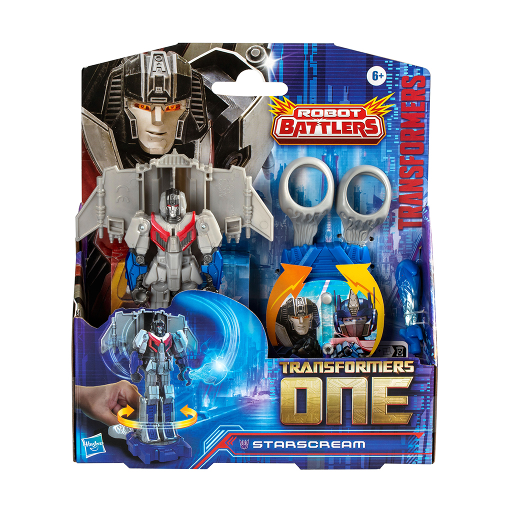 

Іграшка-трансформер Transformers Starscream з аксесуарами, від 6 років, 11.5 см (F9203/F9392)