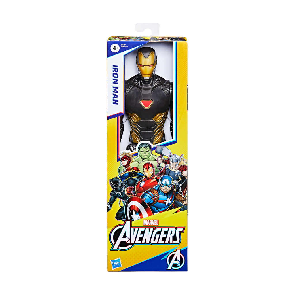 

Ігрова фігурка Marvel Toys Titan Hero Black Gold Iron Man, від 4 років, 30.48 см (E3308/E7878)
