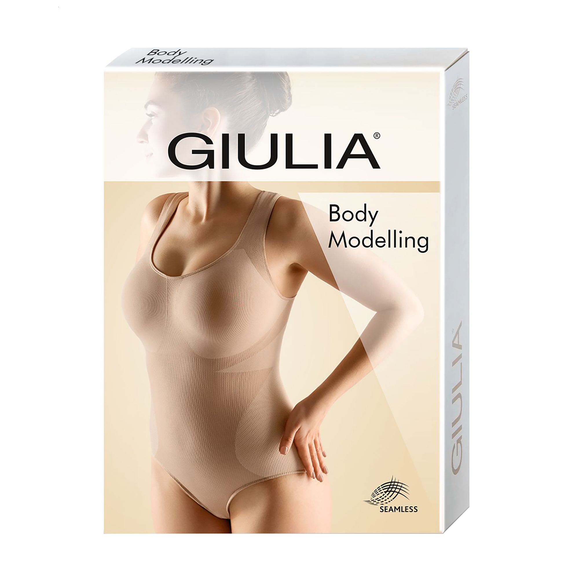 

Безшовне моделювальне боді жіноче Giulia Body Modelling, Black, розмір XXL