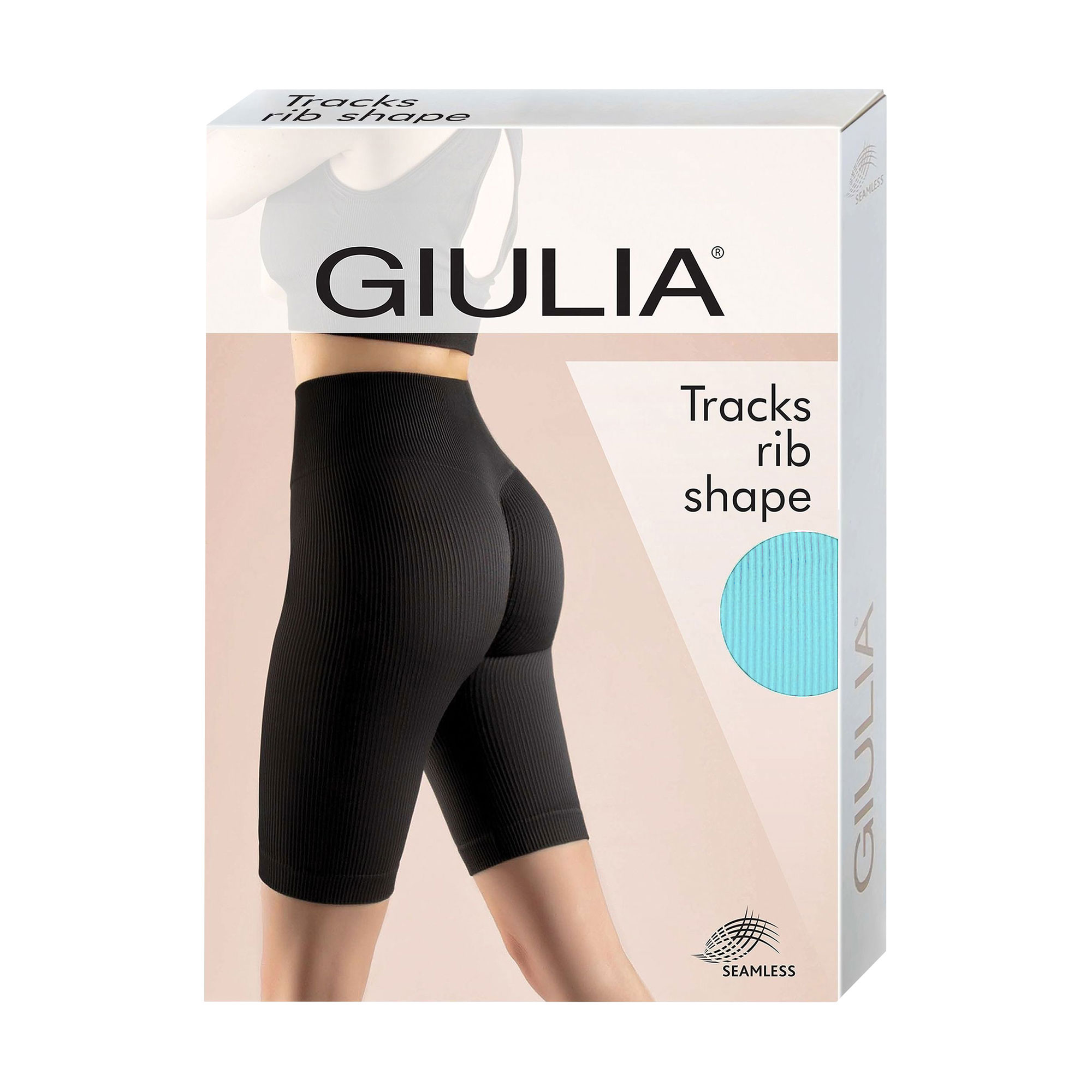 

Велосипедки жіночі Giulia Tracks Rib Shape, Sky Blue, розмір L/XL